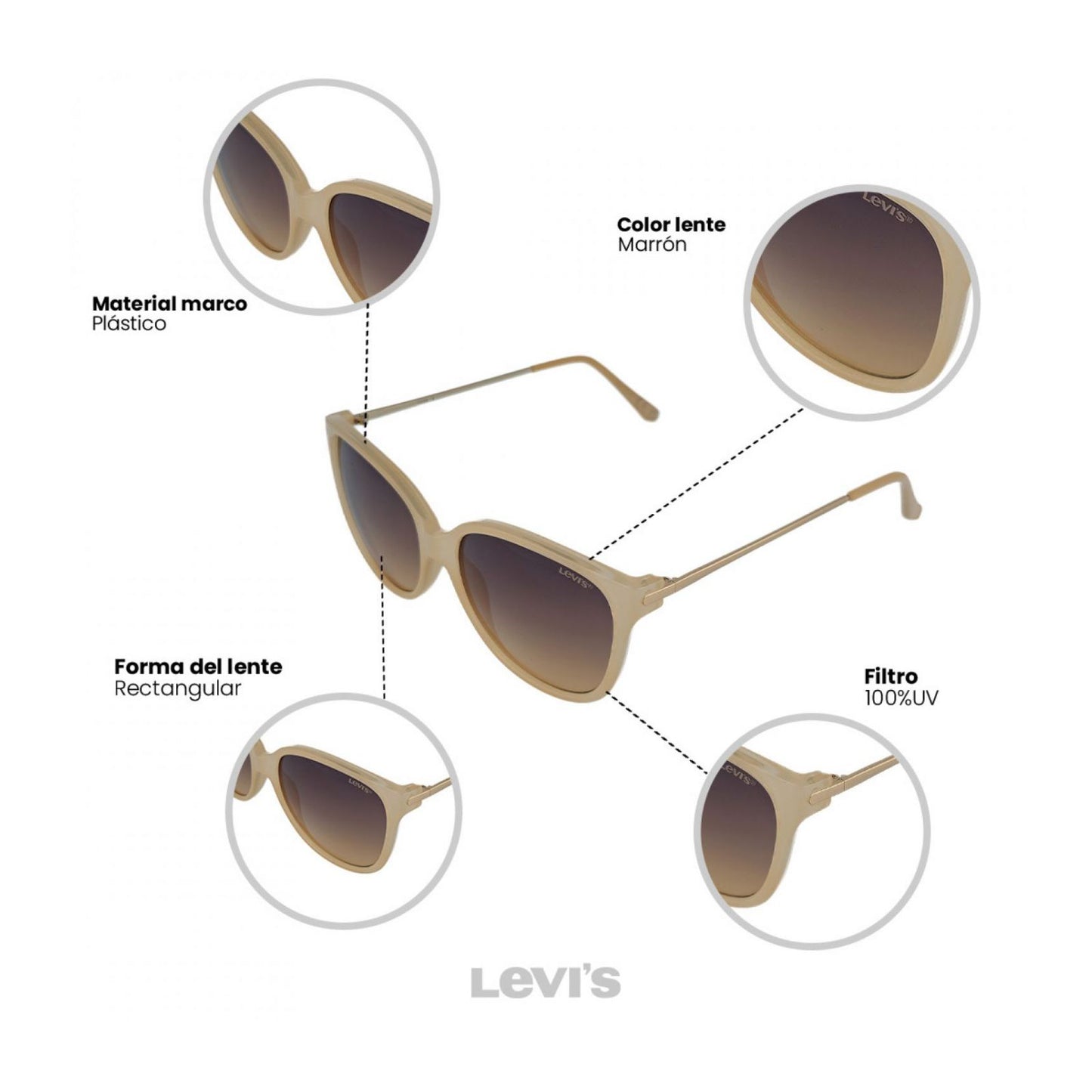 Lentes De Sol Levis Outlook X13128