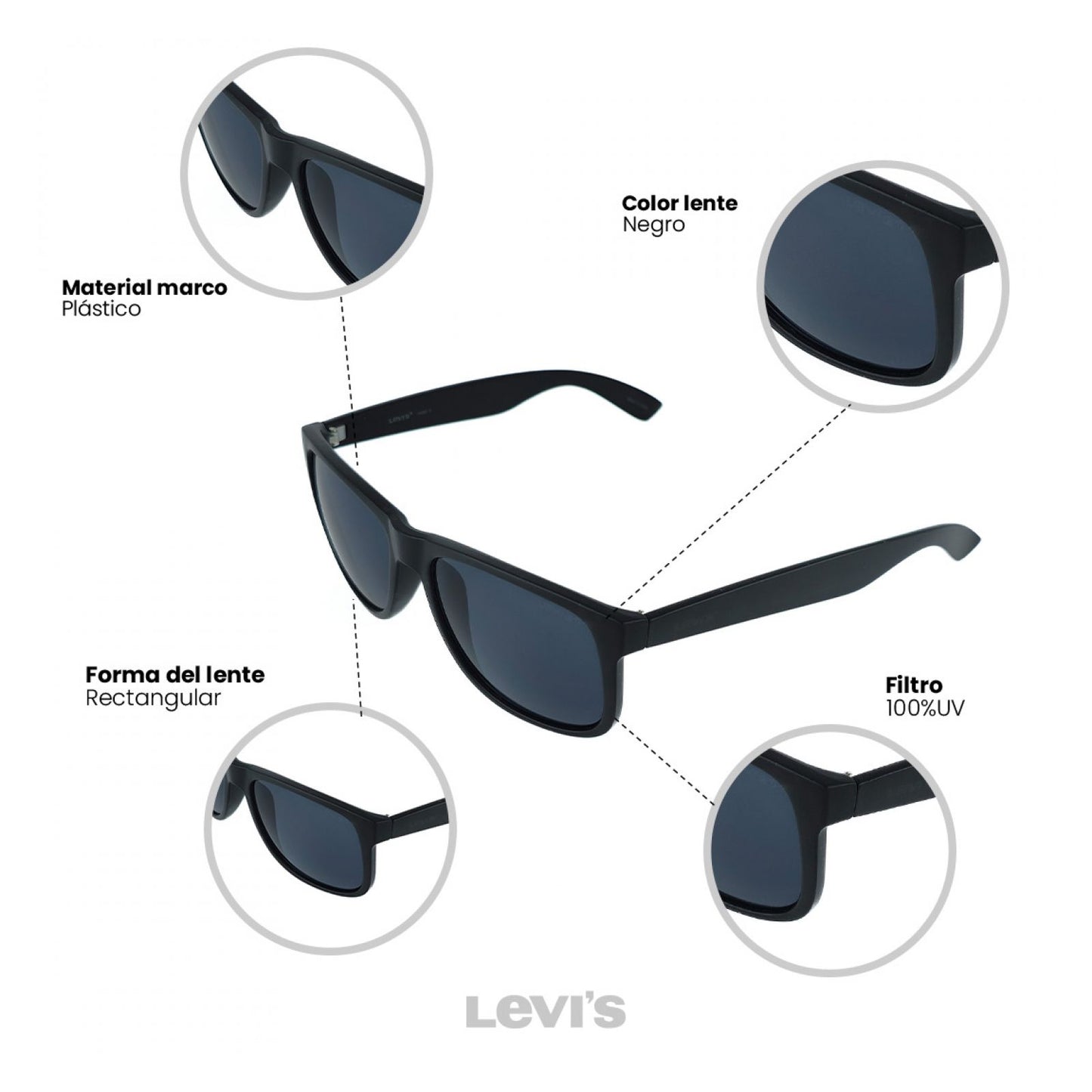 Lentes De Sol Levis Outlook X14082