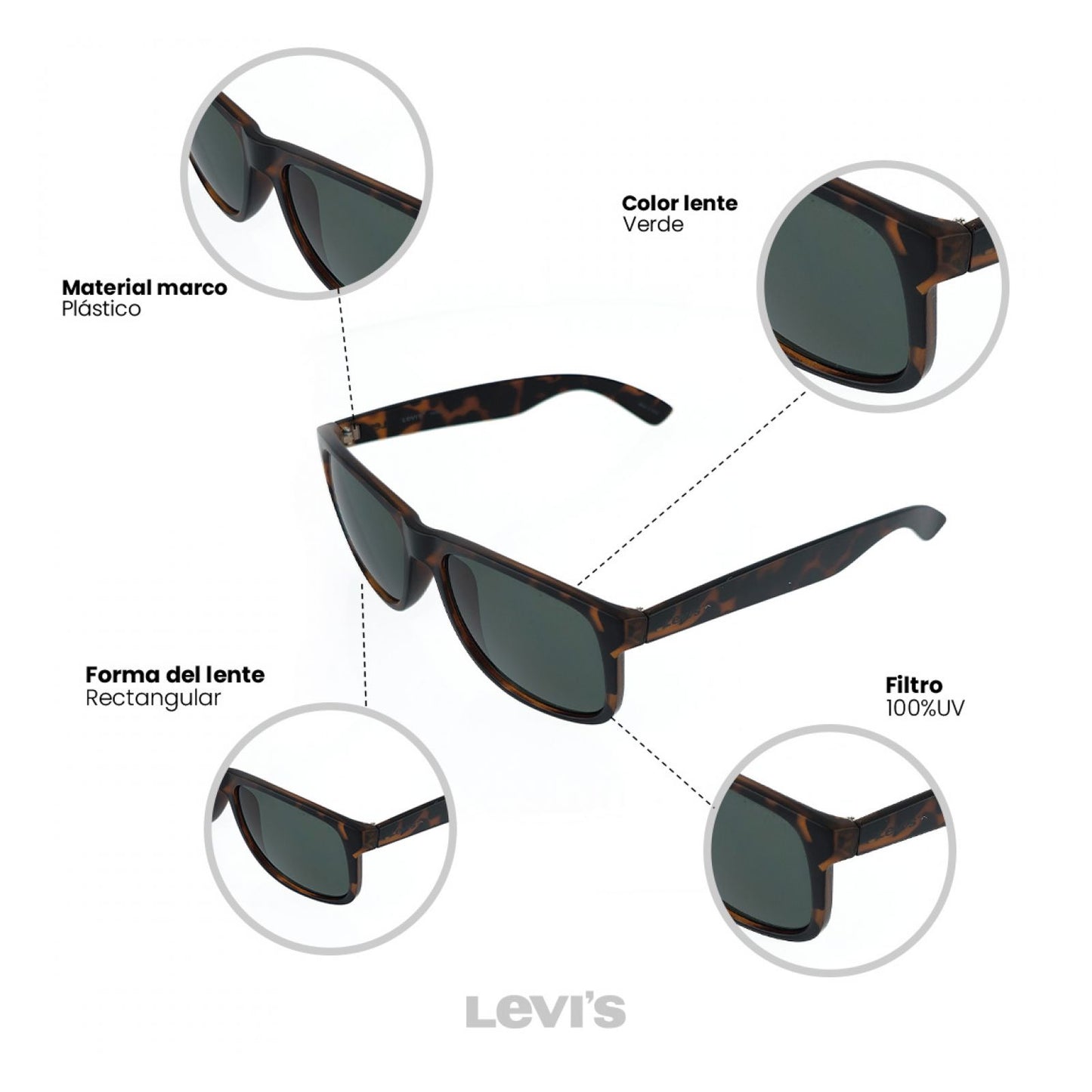 Lentes De Sol Levis Outlook X14083