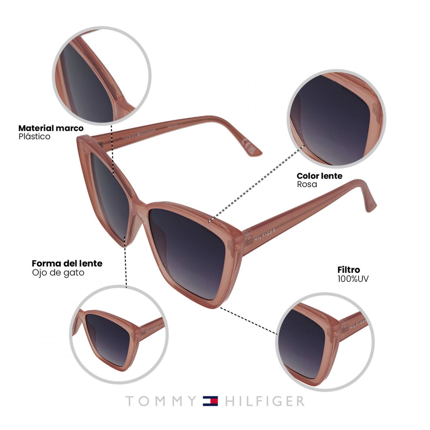Lentes De Sol Tommy Hilfiger Outlook X67212