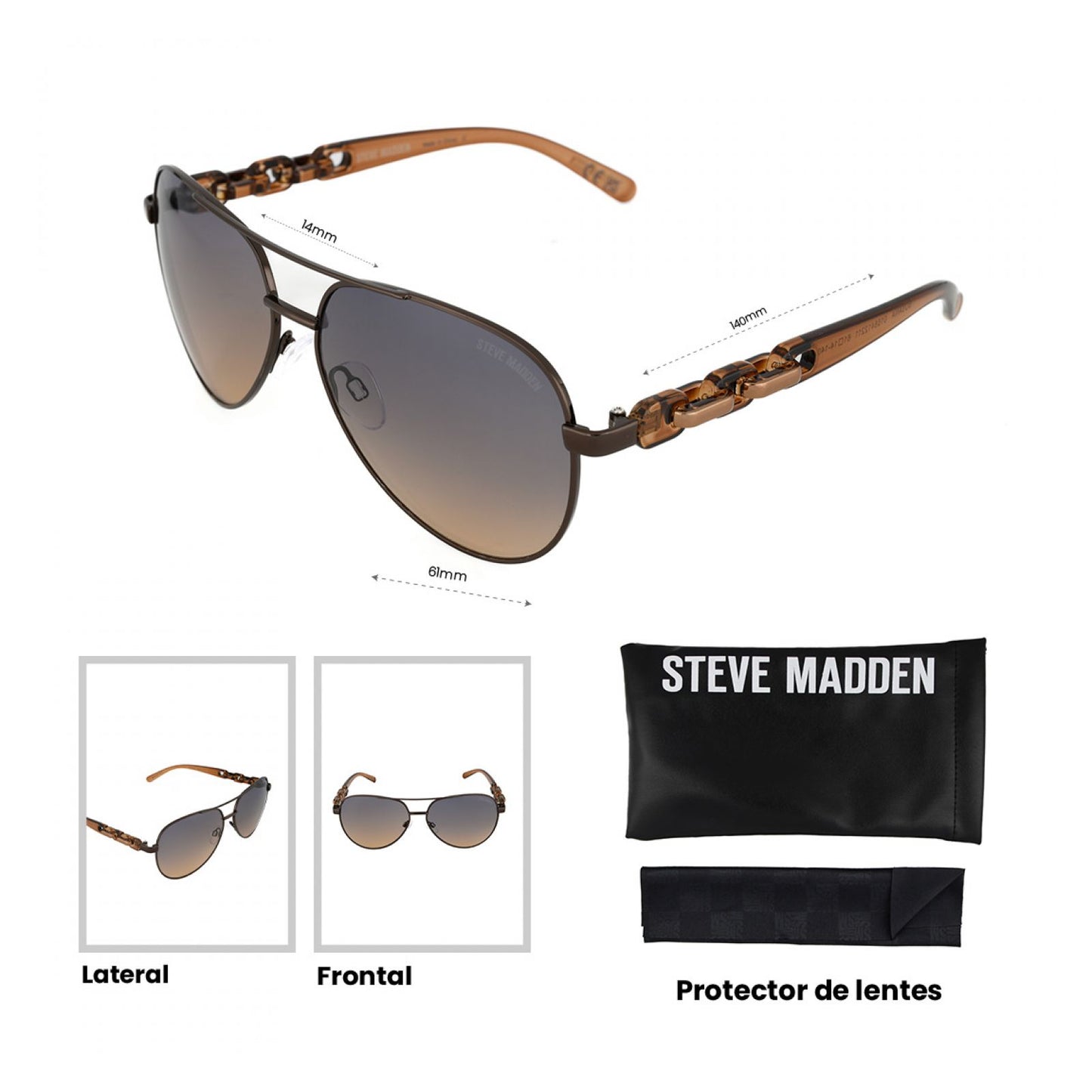 Lentes De Sol Steve Madden Outlook X17001