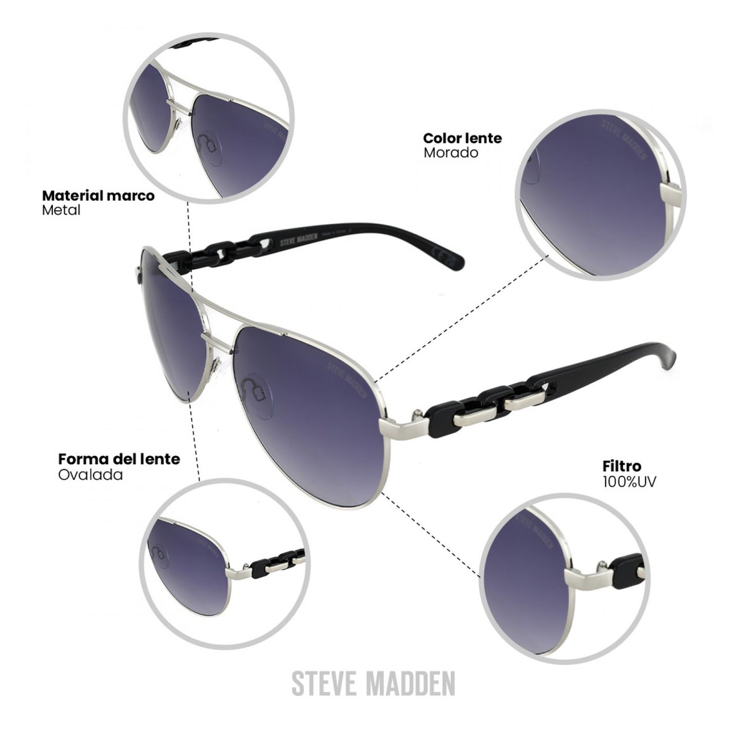 Lentes De Sol Steve Madden Outlook X17002