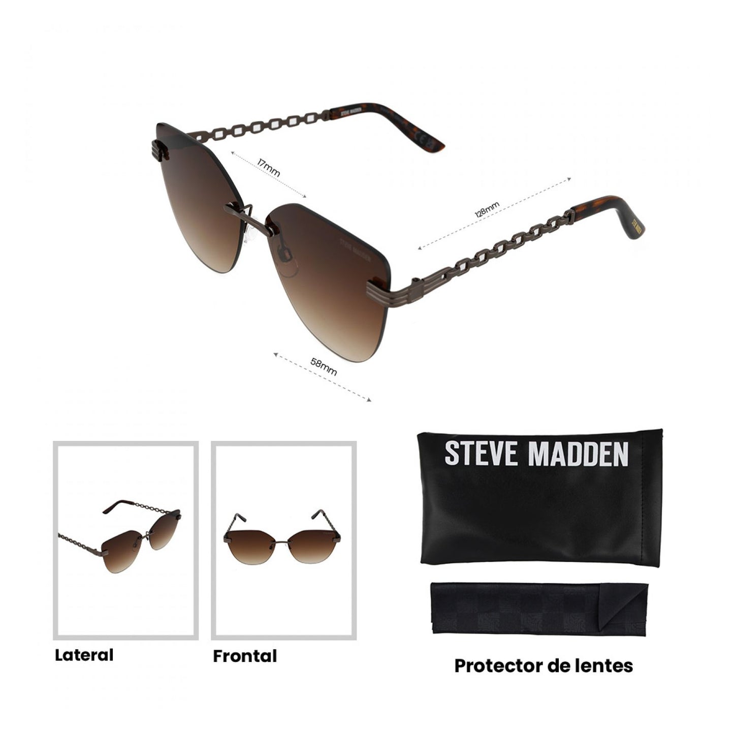 Lentes De Sol Steve Madden Outlook X17012