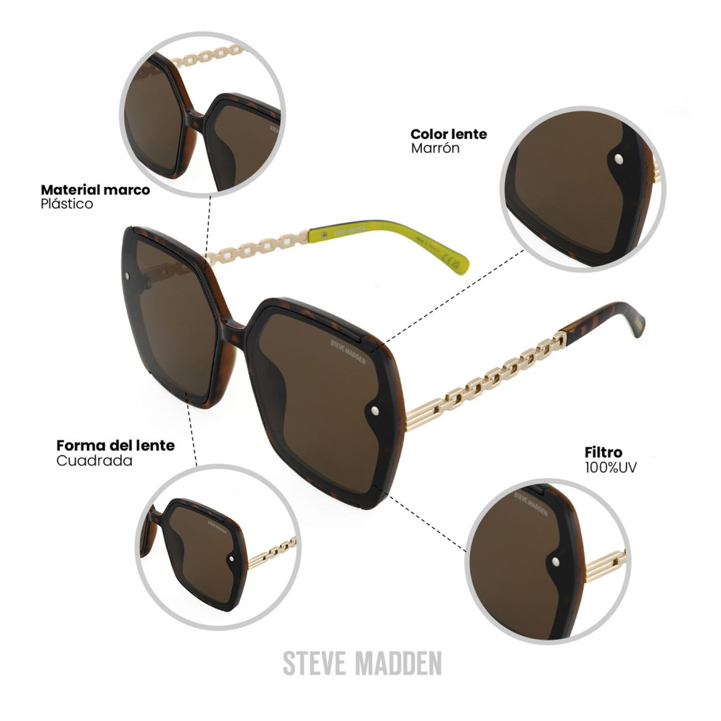 Lentes De Sol Steve Madden Outlook X17014