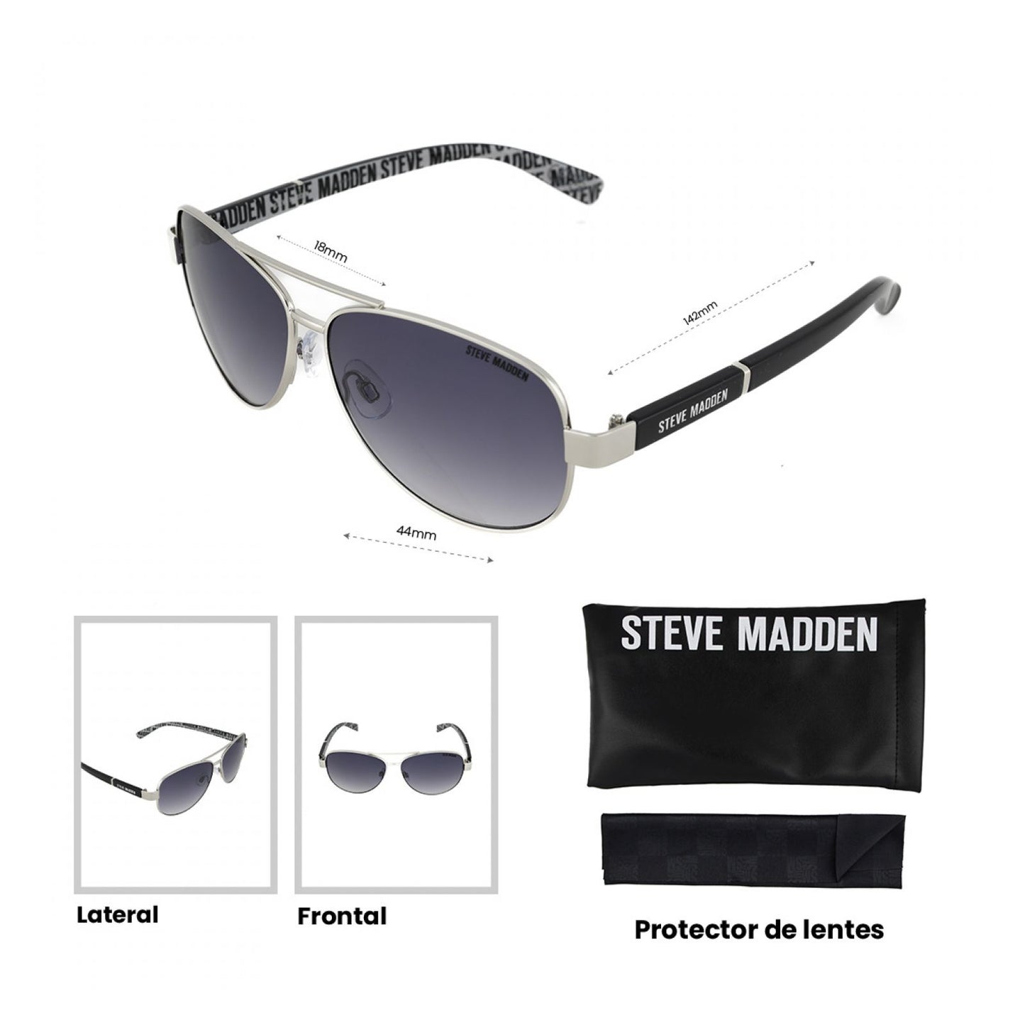 Lentes De Sol Steve Madden Outlook X17022