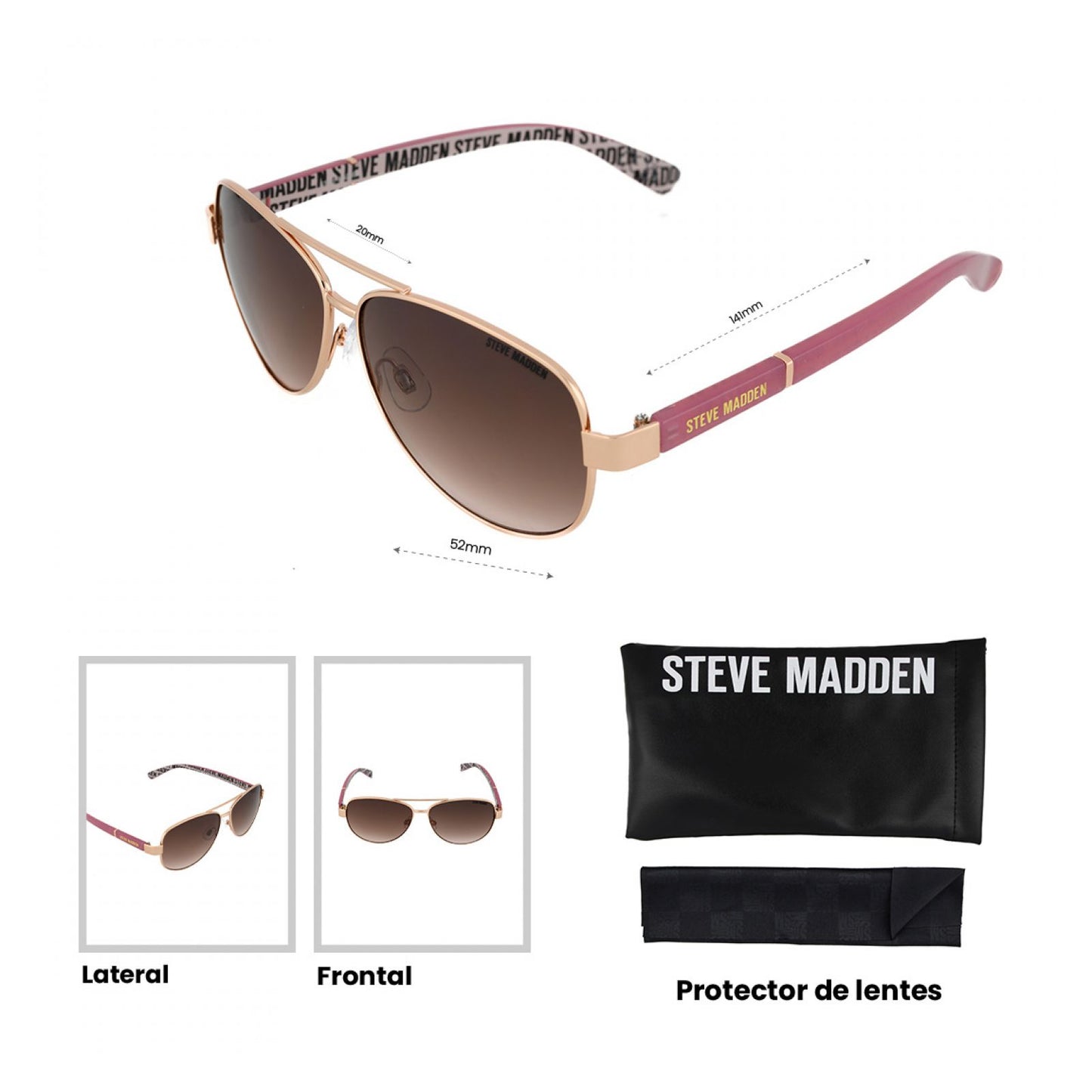 Lentes De Sol Steve Madden Outlook X17023