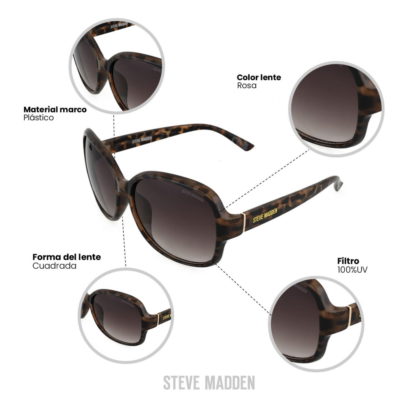 Lentes De Sol Steve Madden Outlook X17043