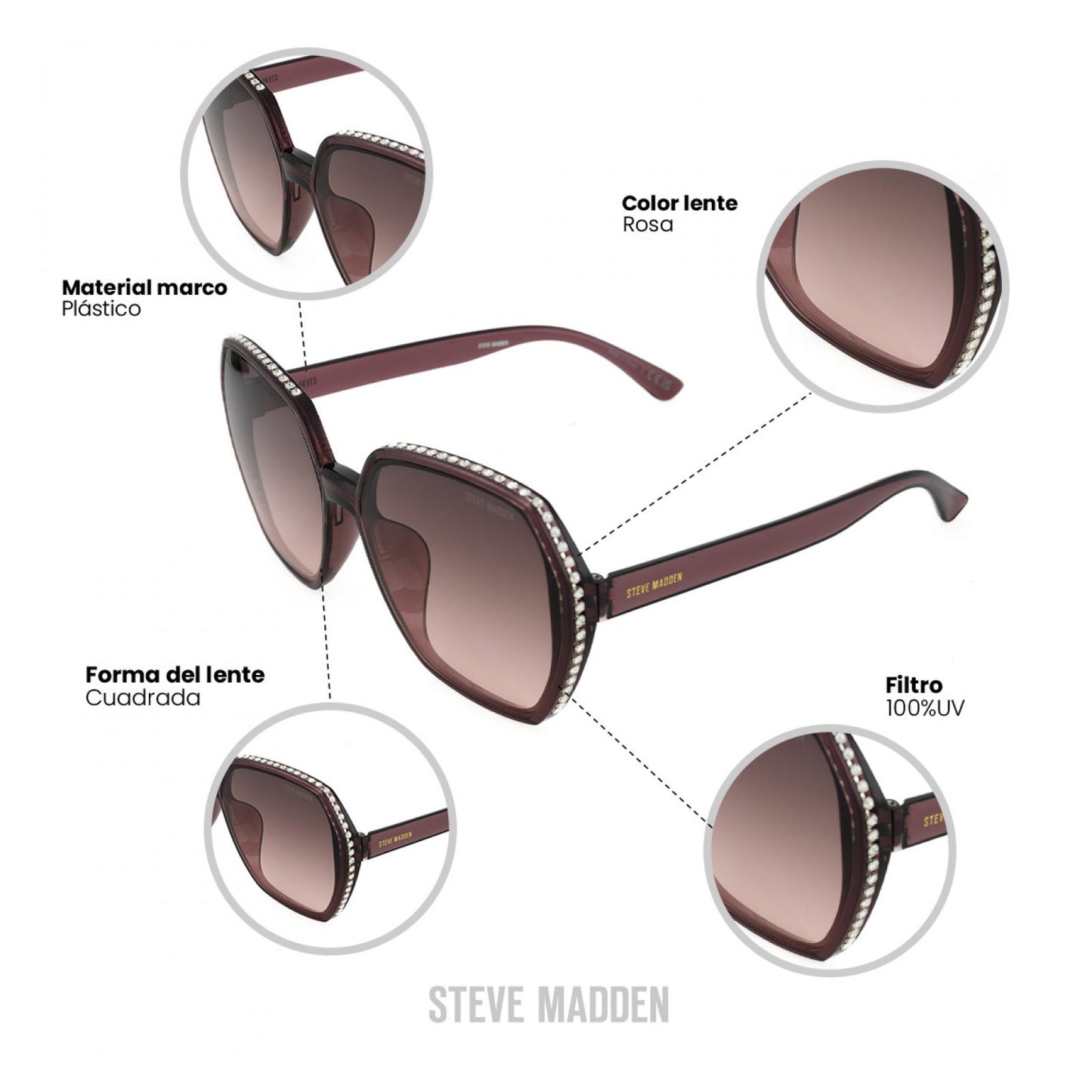 Lentes De Sol Steve Madden Outlook X17047