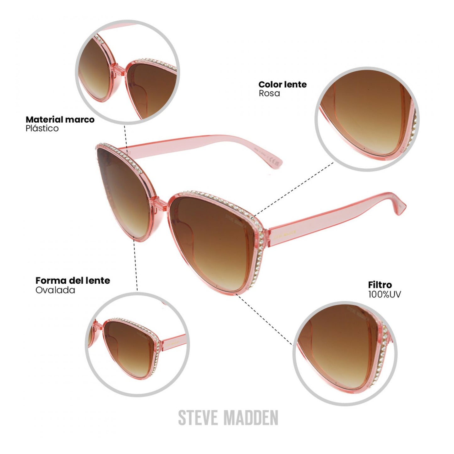 Lentes De Sol Steve Madden Outlook X17051