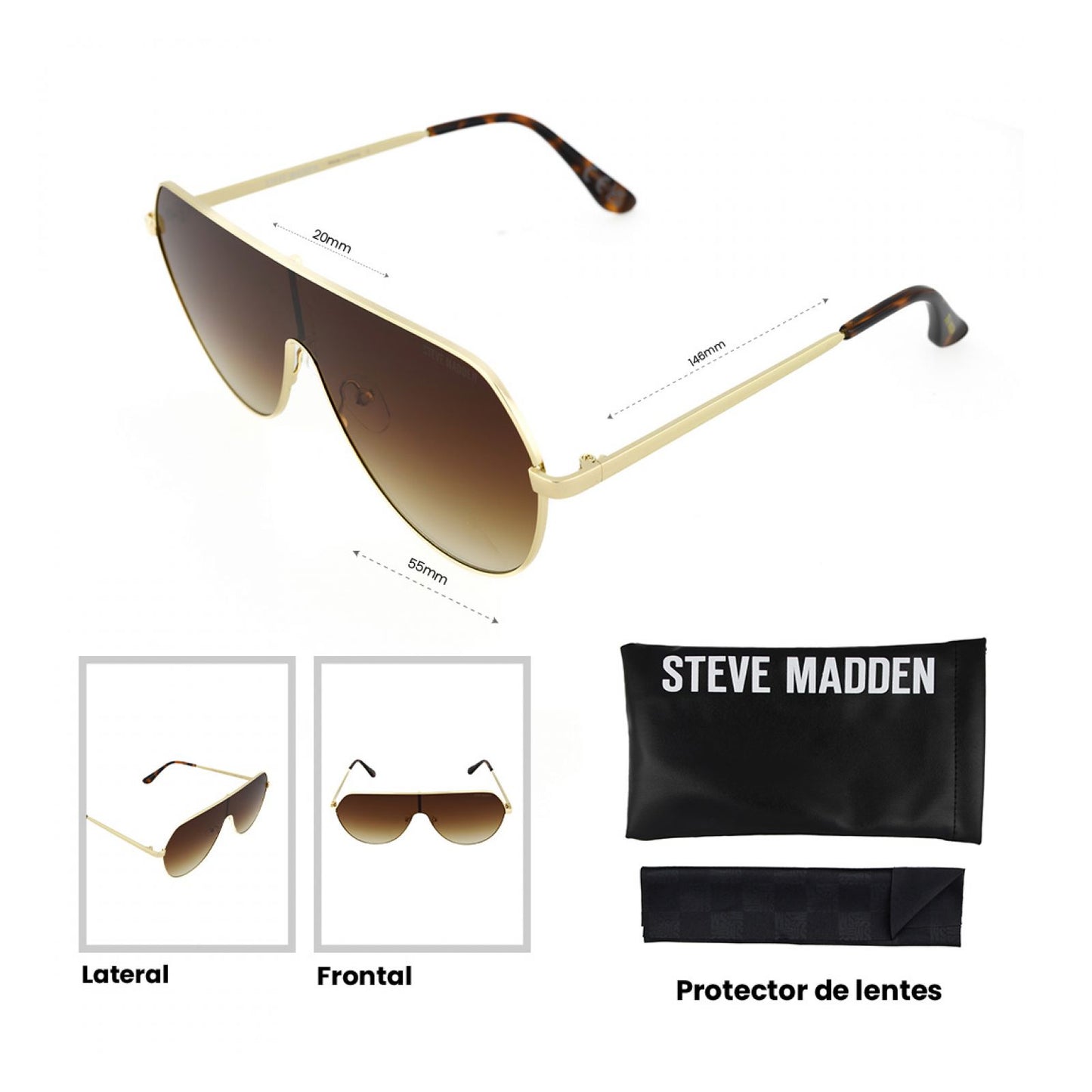 Lentes De Sol Steve Madden Outlook X17076