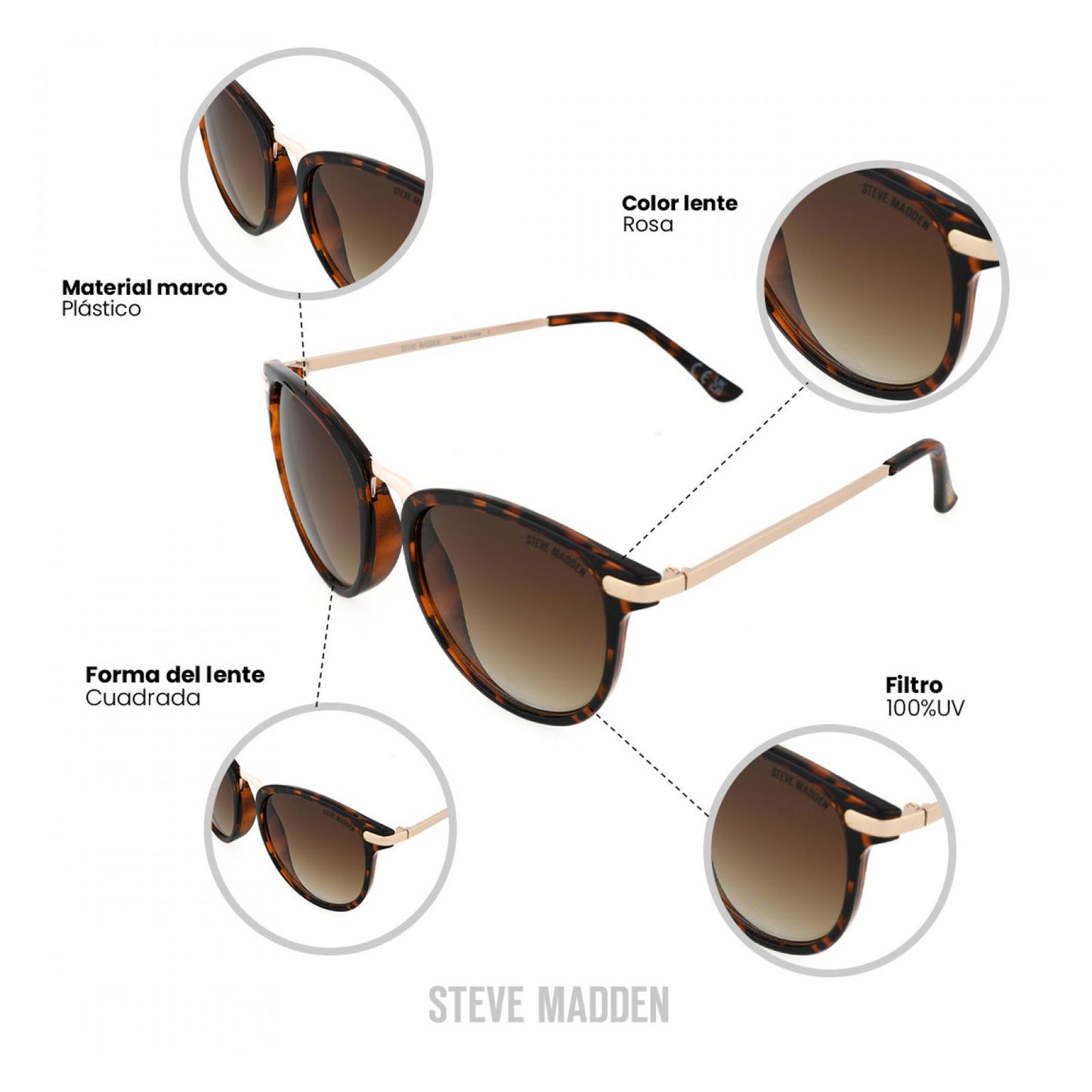 Lentes De Sol Steve Madden Outlook X17080