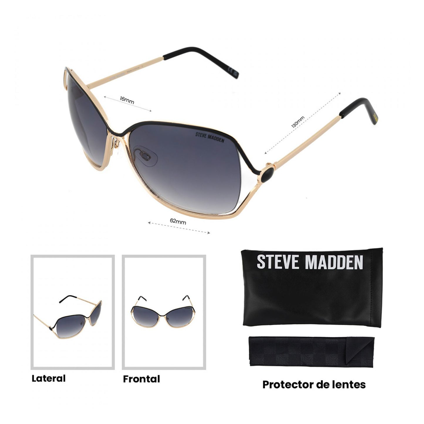 Lentes De Sol Steve Madden Outlook X17087