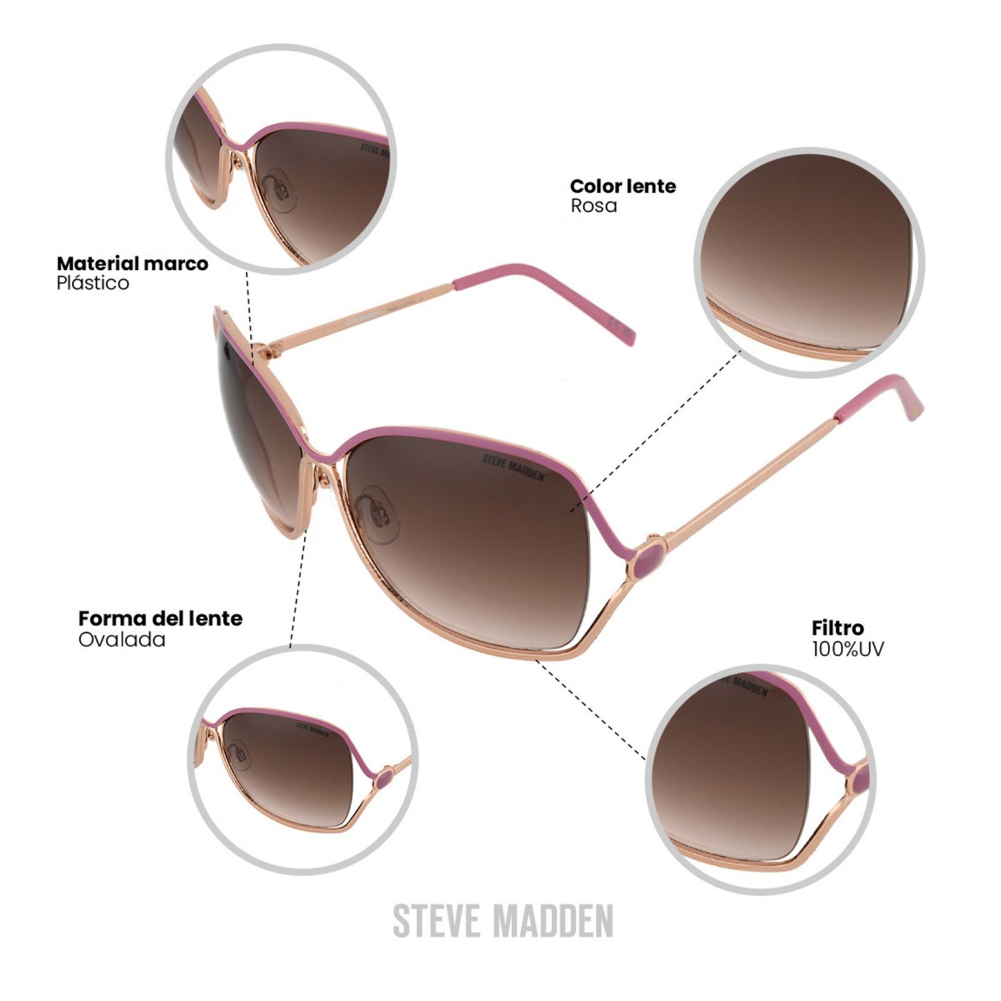 Lentes De Sol Steve Madden Outlook X17088