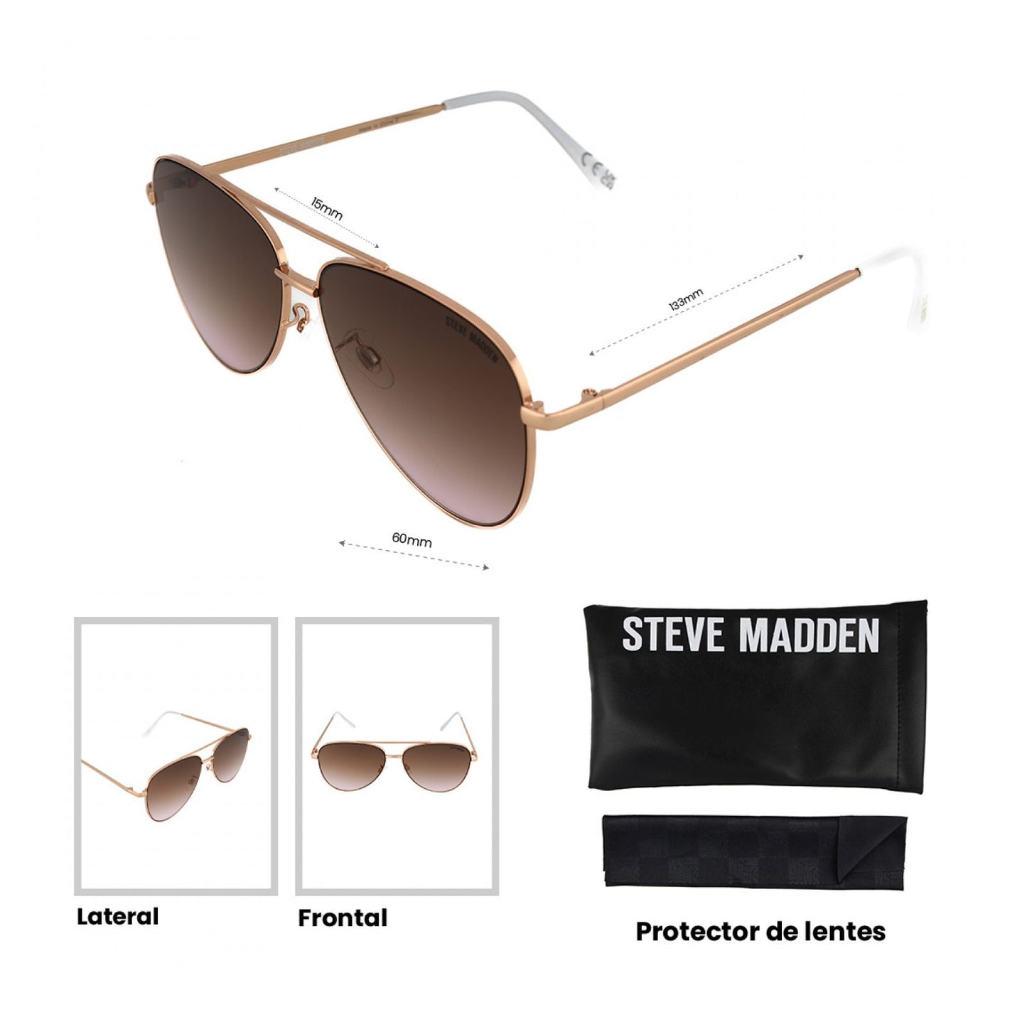 Lentes De Sol Steve Madden Outlook X17094