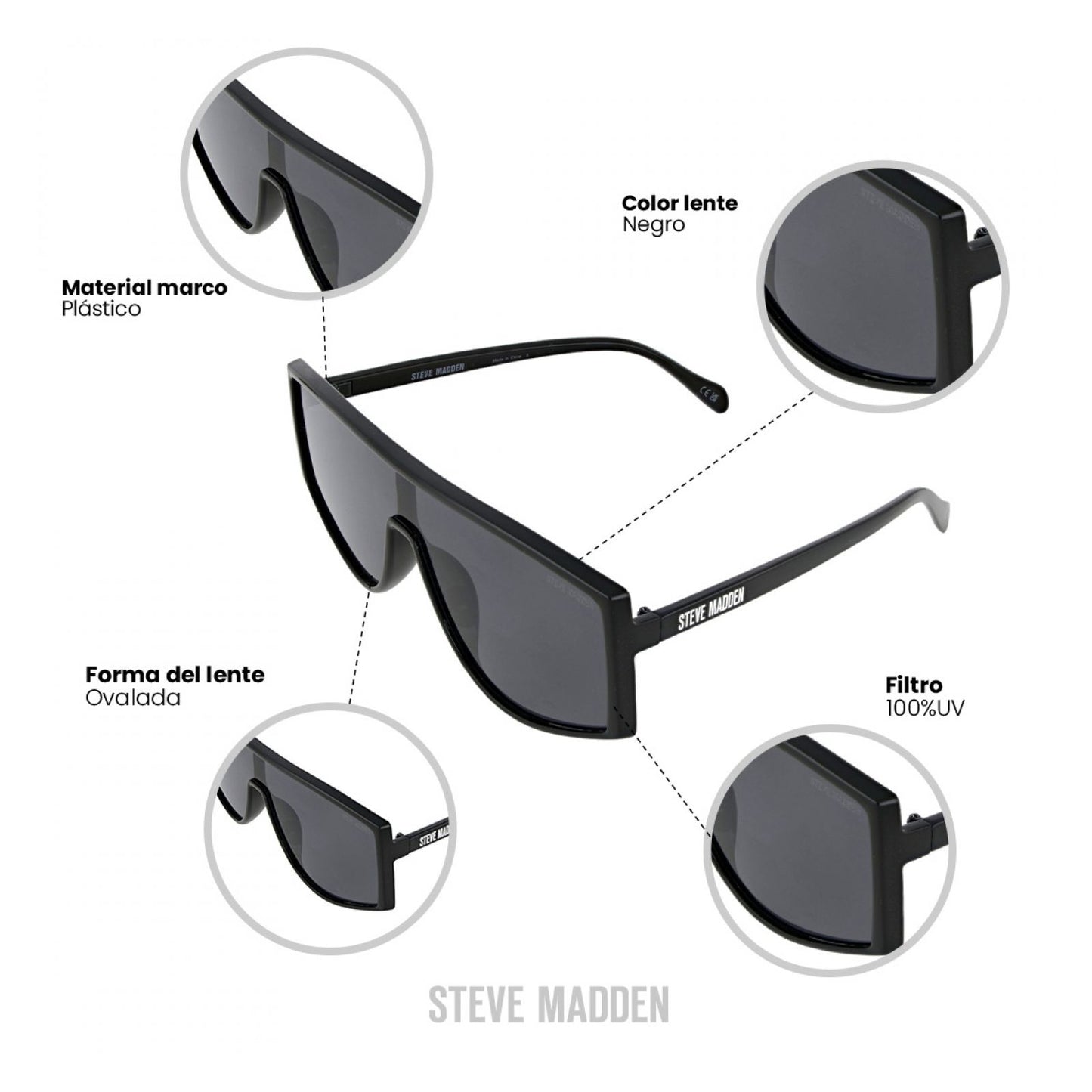 Lentes De Sol Steve Madden Outlook X17104