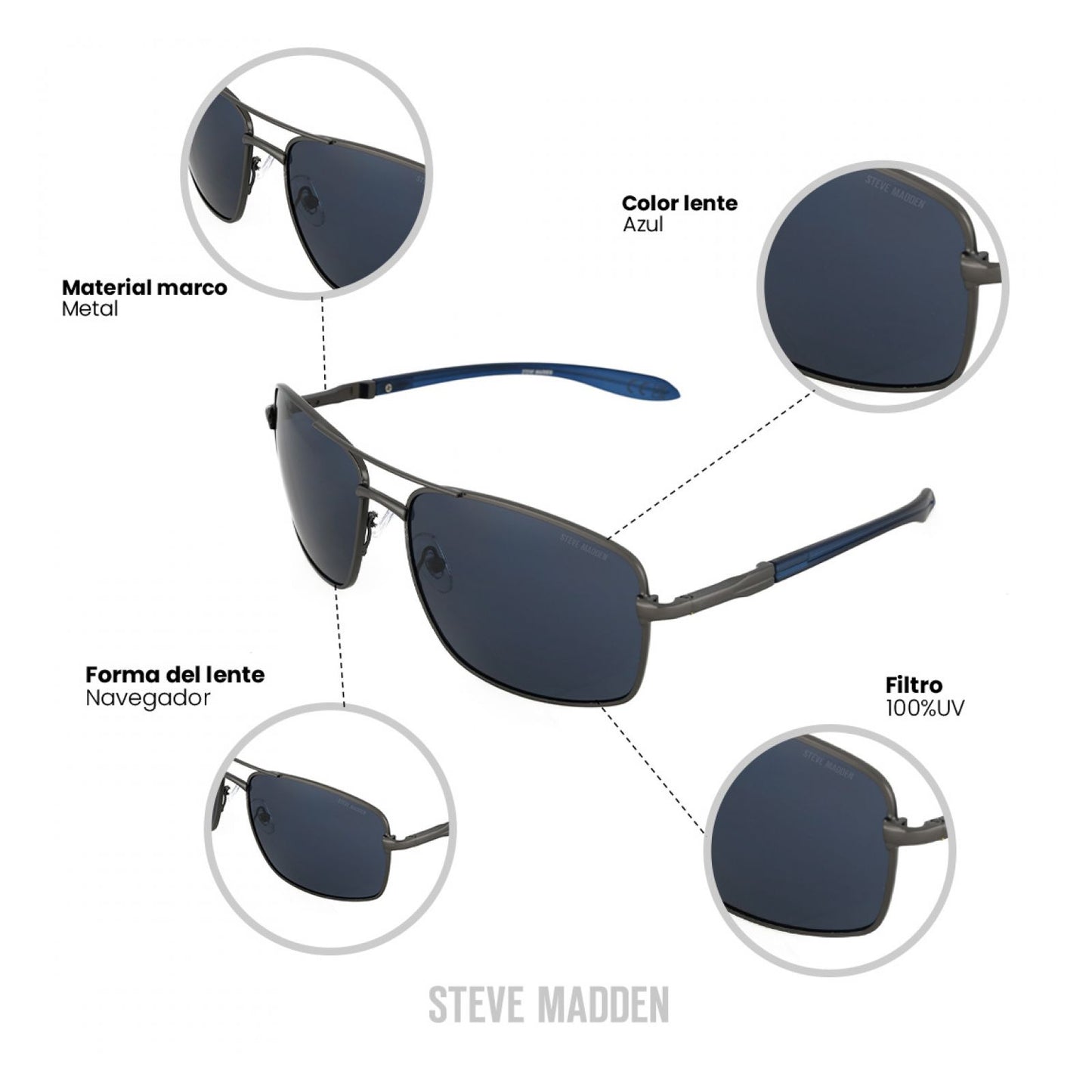 Lentes De Sol Steve Madden Outlook X17118