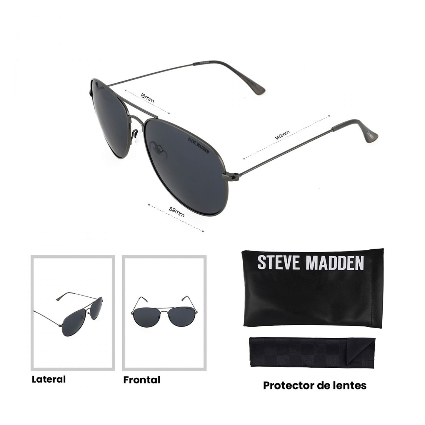 Lentes De Sol Steve Madden Outlook X17120