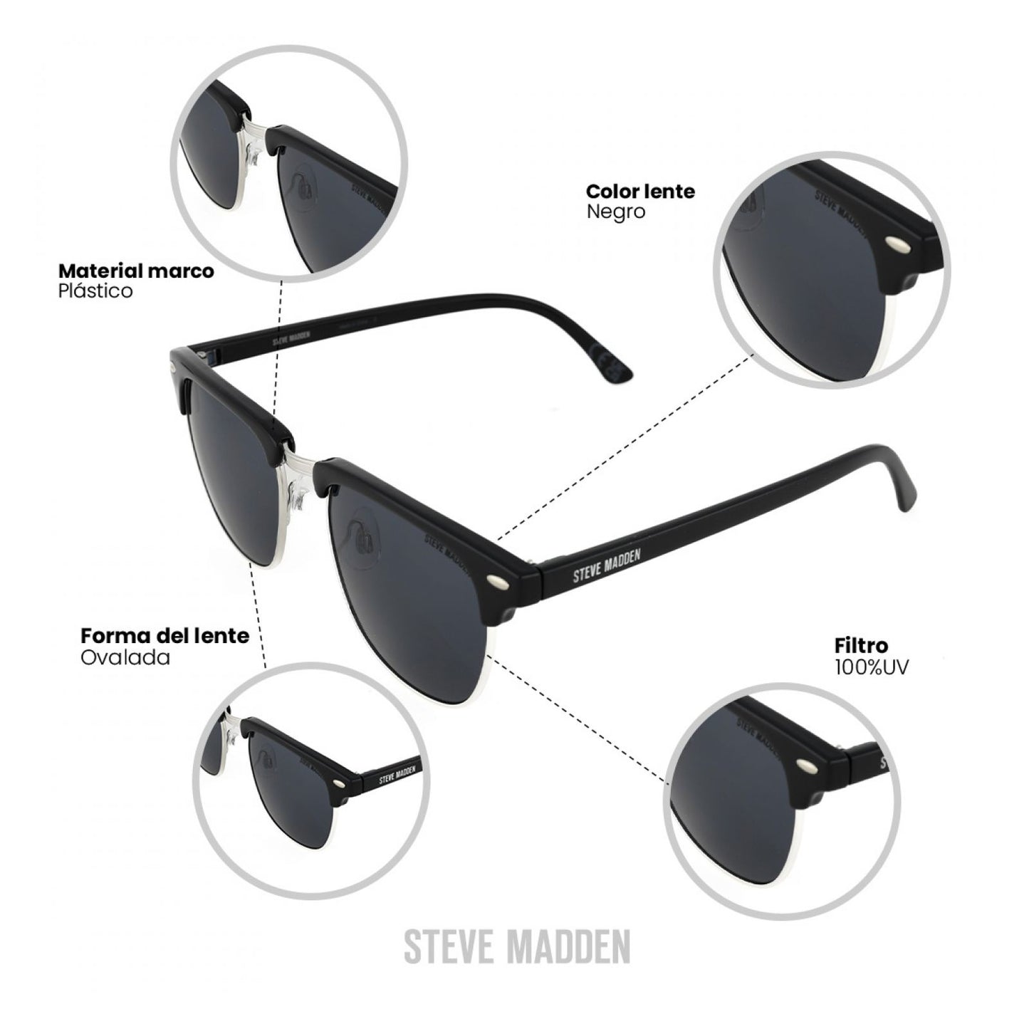 Lentes De Sol Steve Madden Outlook X17126