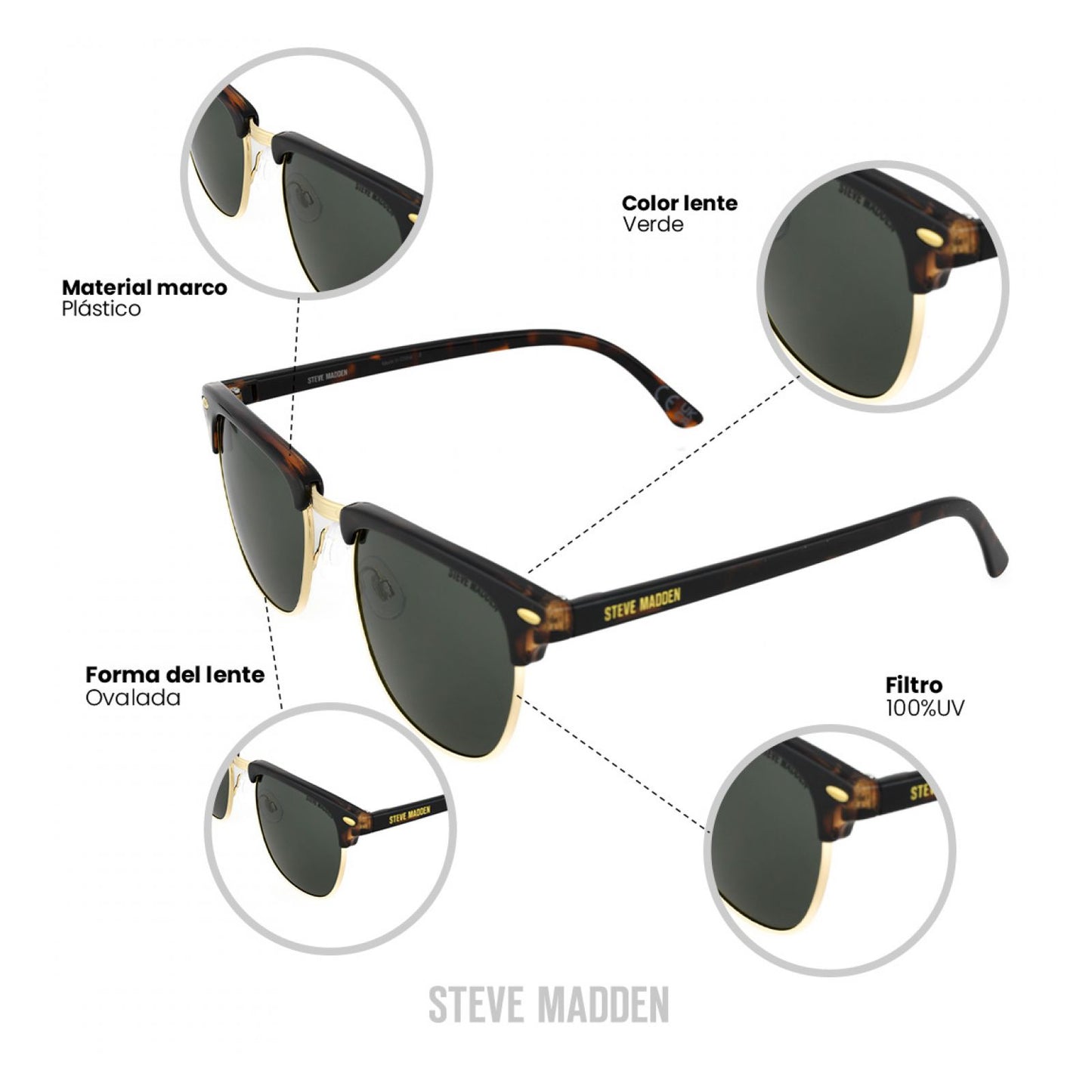 Lentes De Sol Steve Madden Outlook X17127