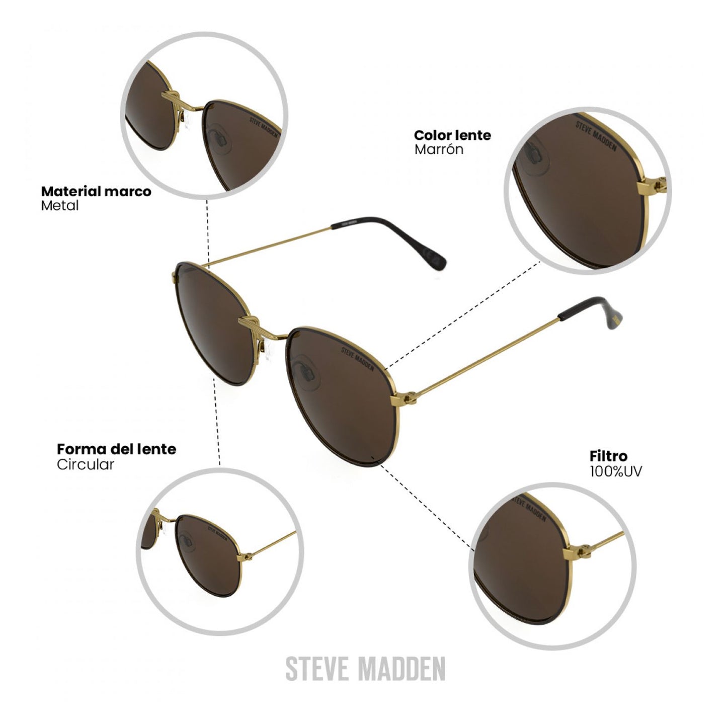 Lentes De Sol Steve Madden Outlook X17135