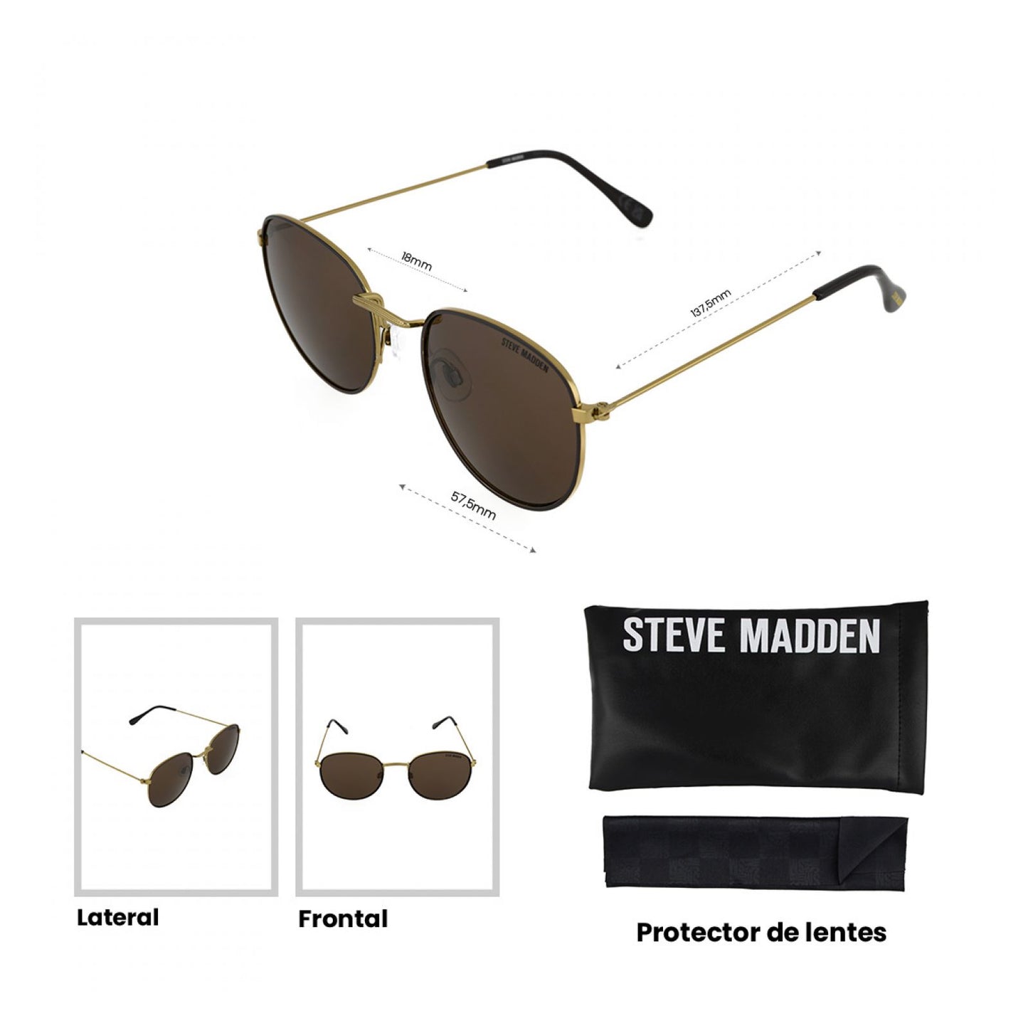 Lentes De Sol Steve Madden Outlook X17135