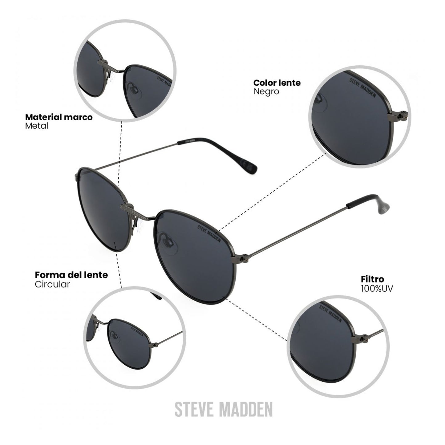 Lentes De Sol Steve Madden Outlook X17136