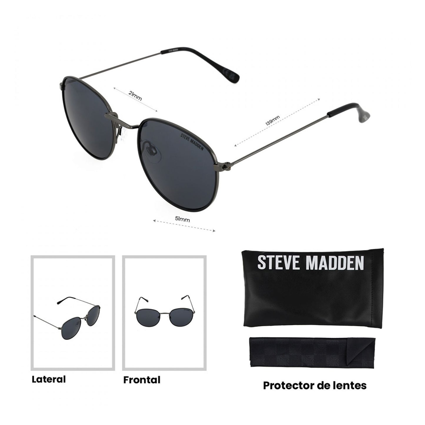 Lentes De Sol Steve Madden Outlook X17136