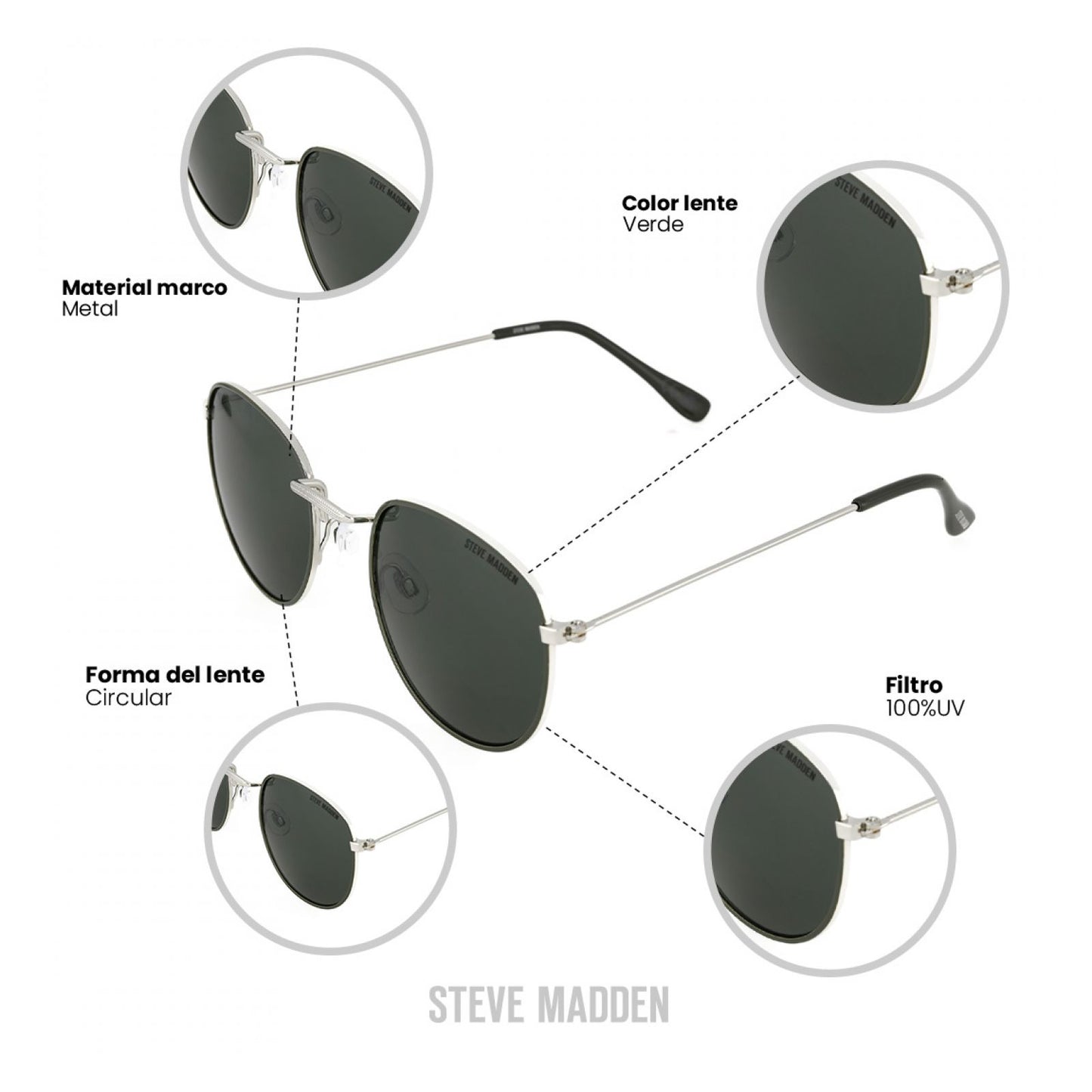 Lentes De Sol Steve Madden Outlook X17137