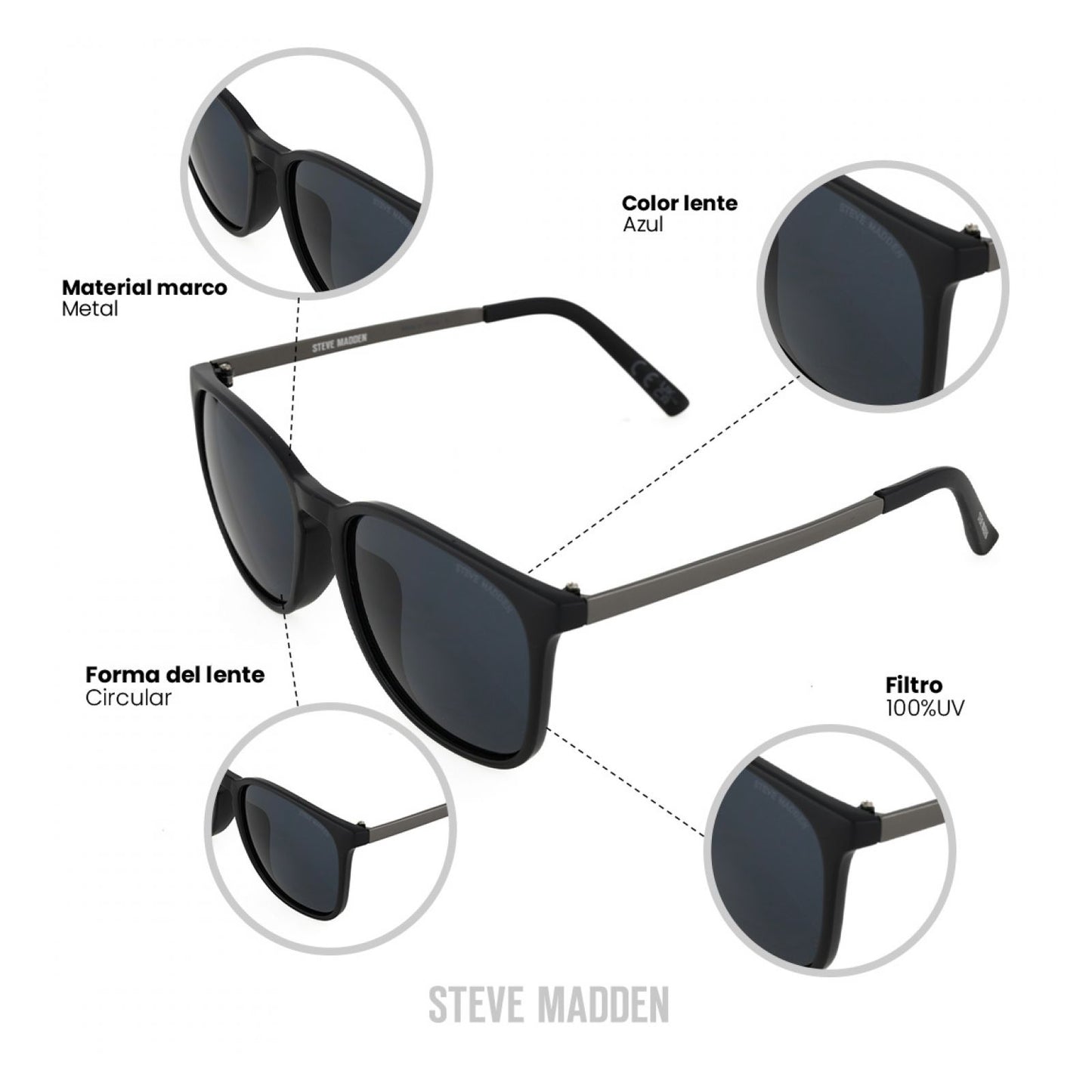 Lentes De Sol Steve Madden Outlook X17143