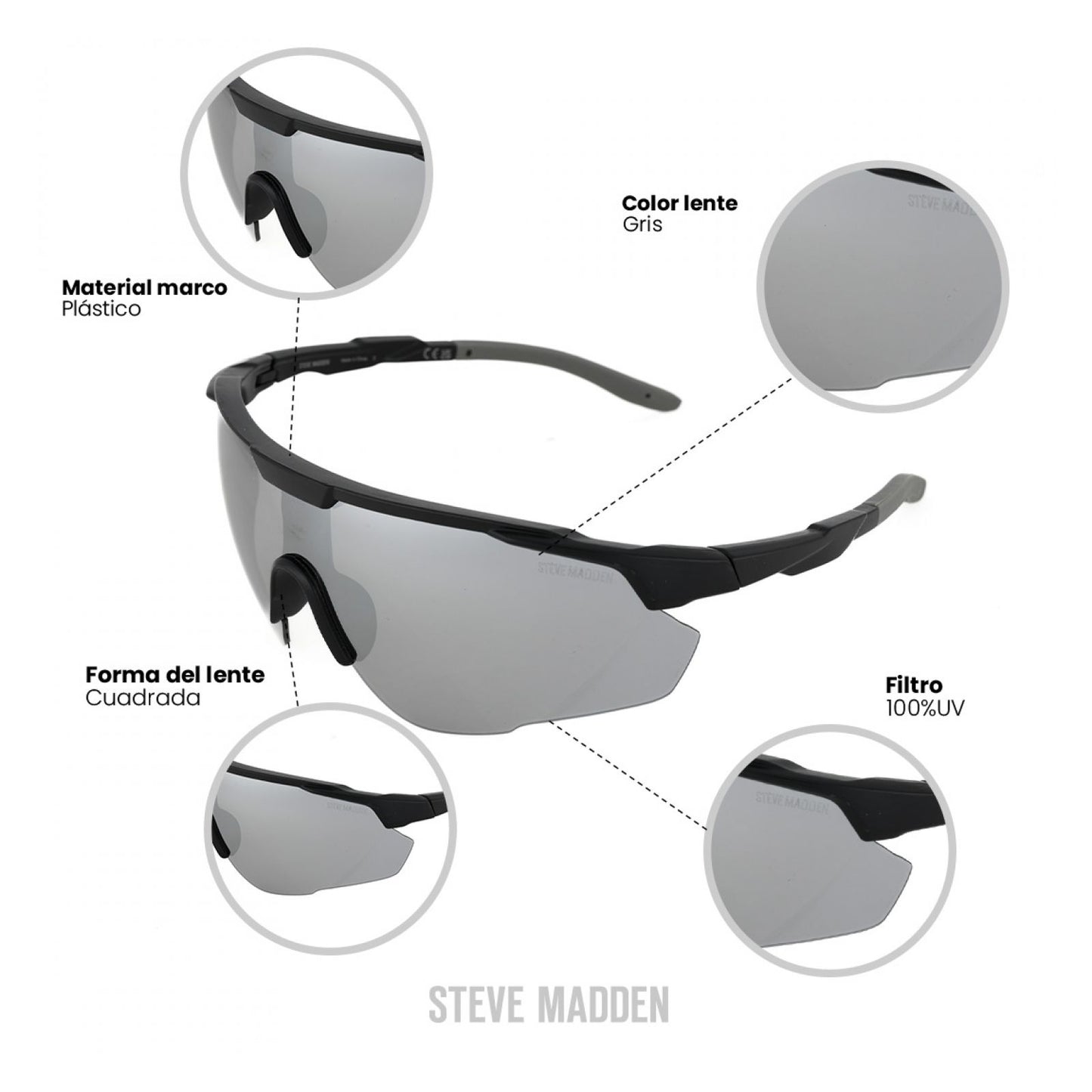 Lentes De Sol Steve Madden Outlook X17162