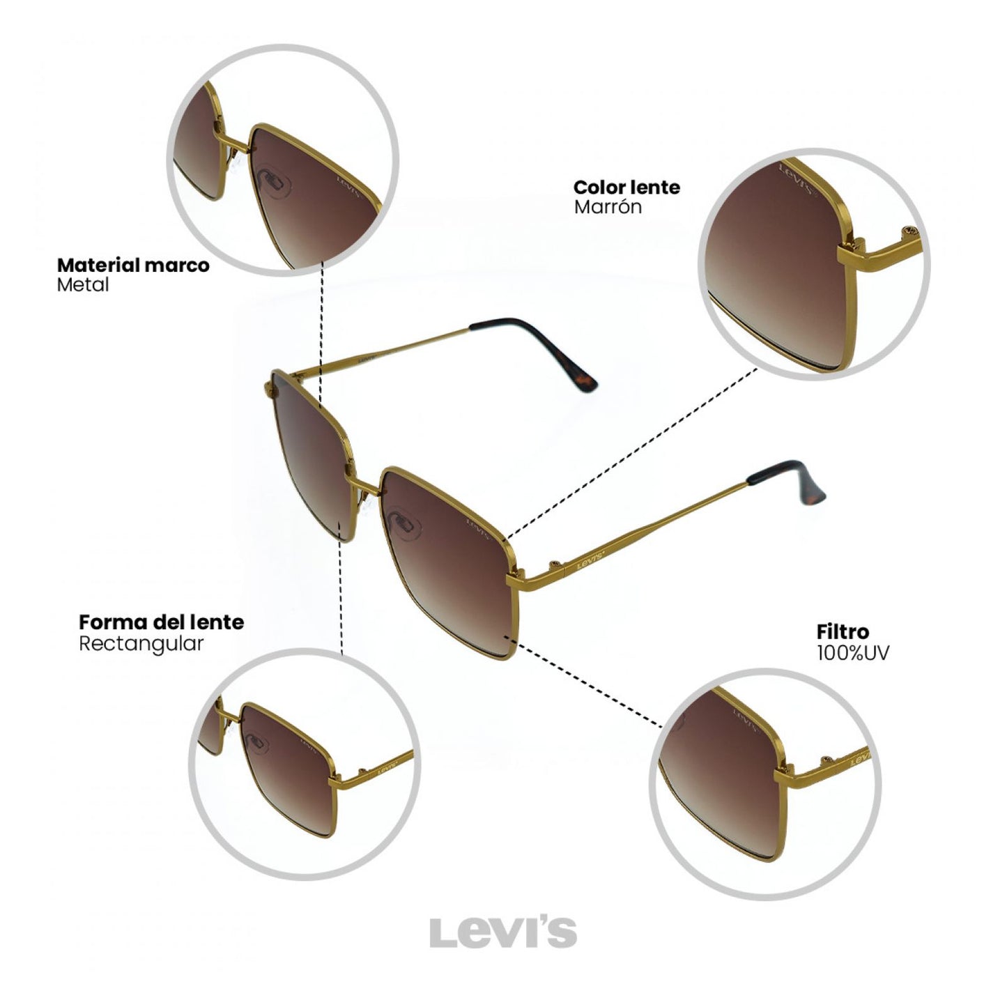 Lentes Levis Outlook X13145