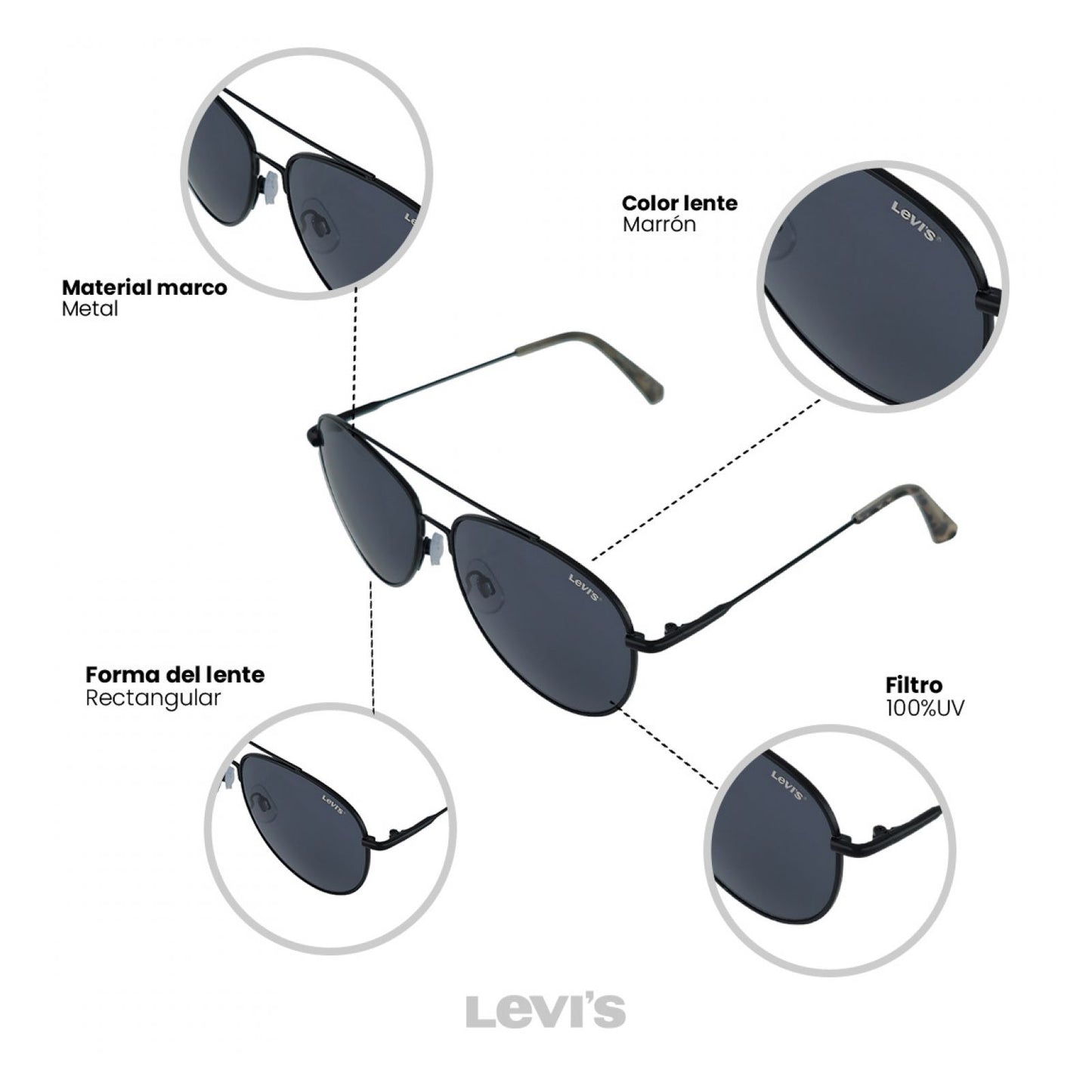 Lentes De Sol Levis Outlook X13173