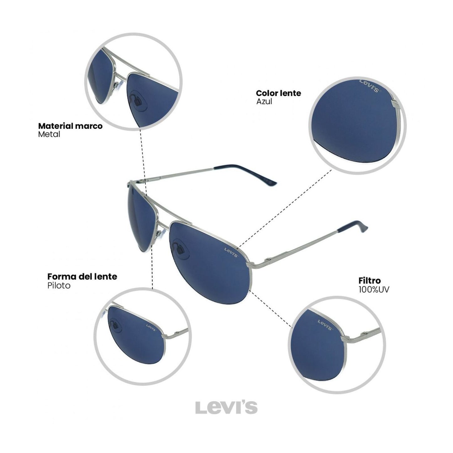 Lentes De Sol Levis Outlook X13194