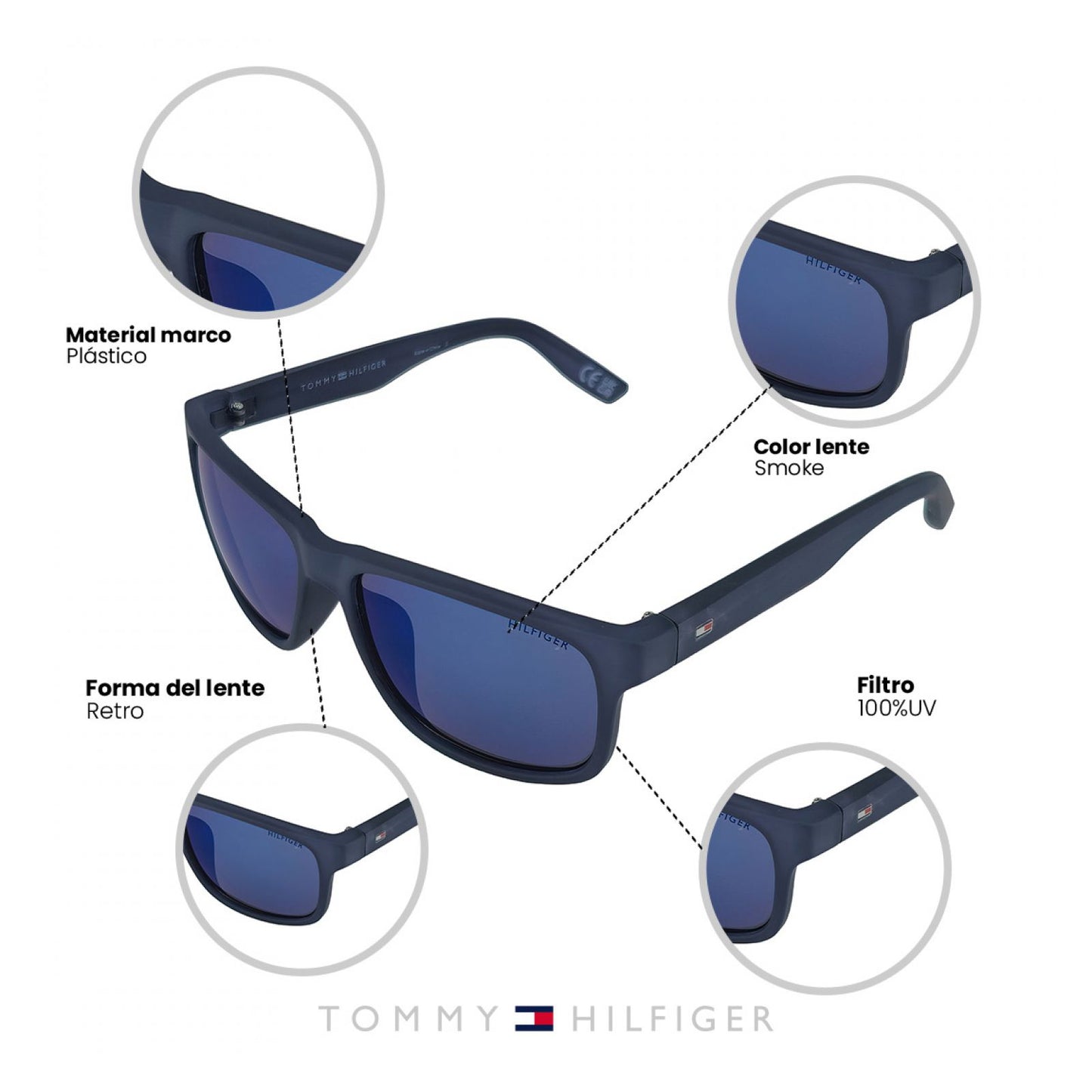 Lentes Tommy Hilfiger Outlook 66396433