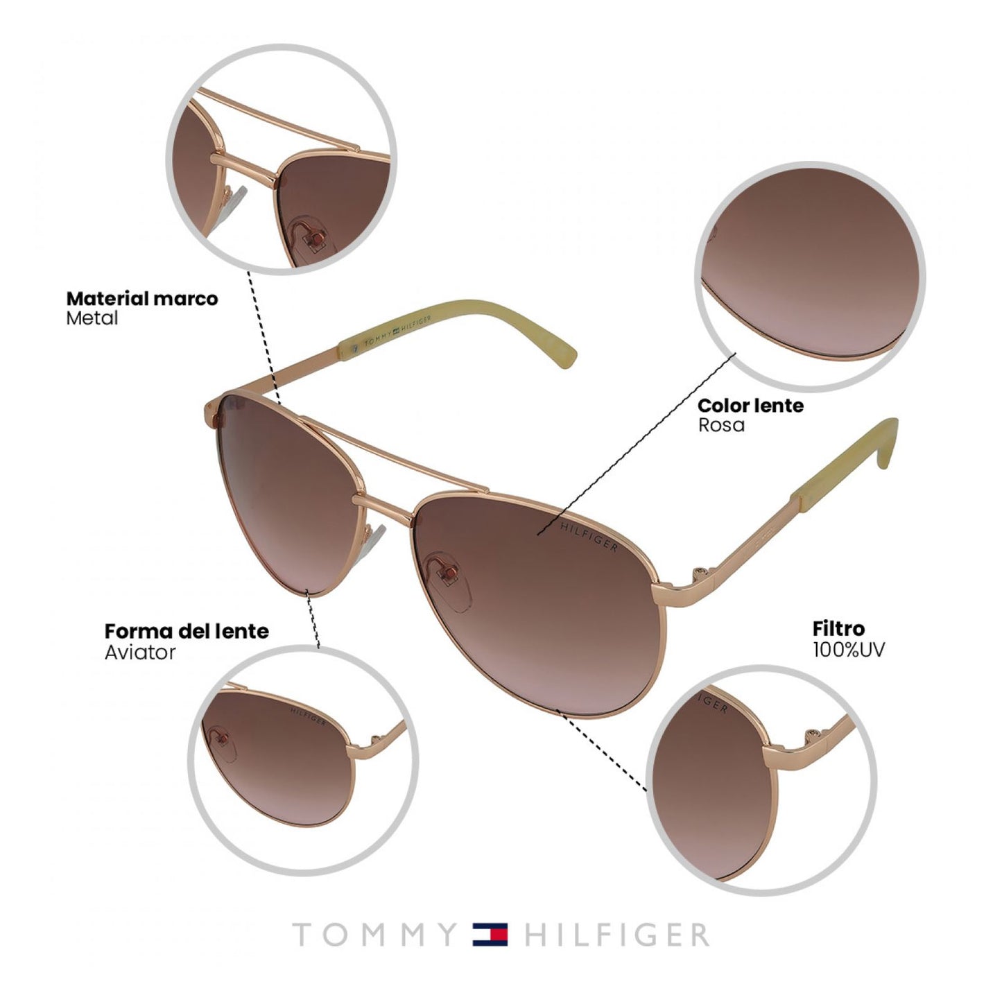 Lentes Tommy Hilfiger Outlook 66397371