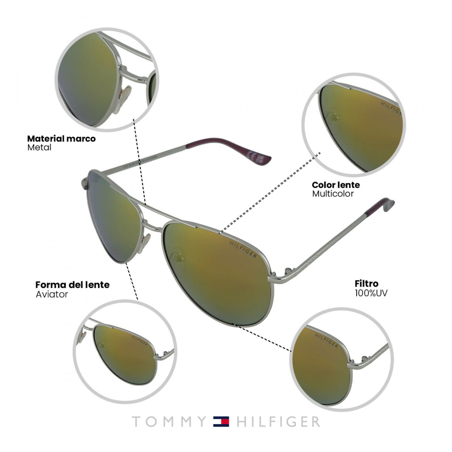 Lentes De Sol Tommy Hilfiger Outlook 66397632