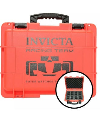 Caja Para Reloj Invicta Roja