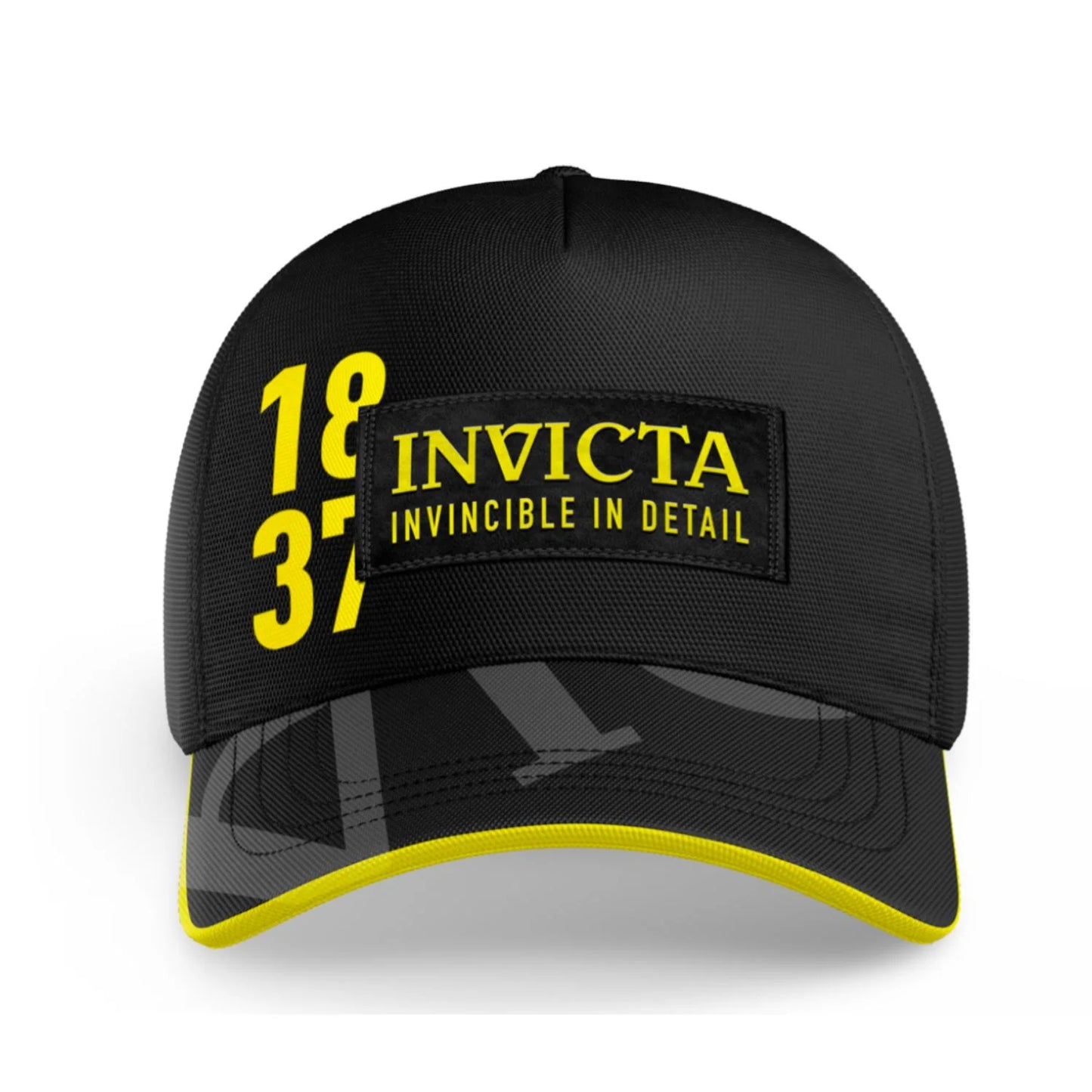 Gorra Invicta Baseball-hat - Black\/yellow
