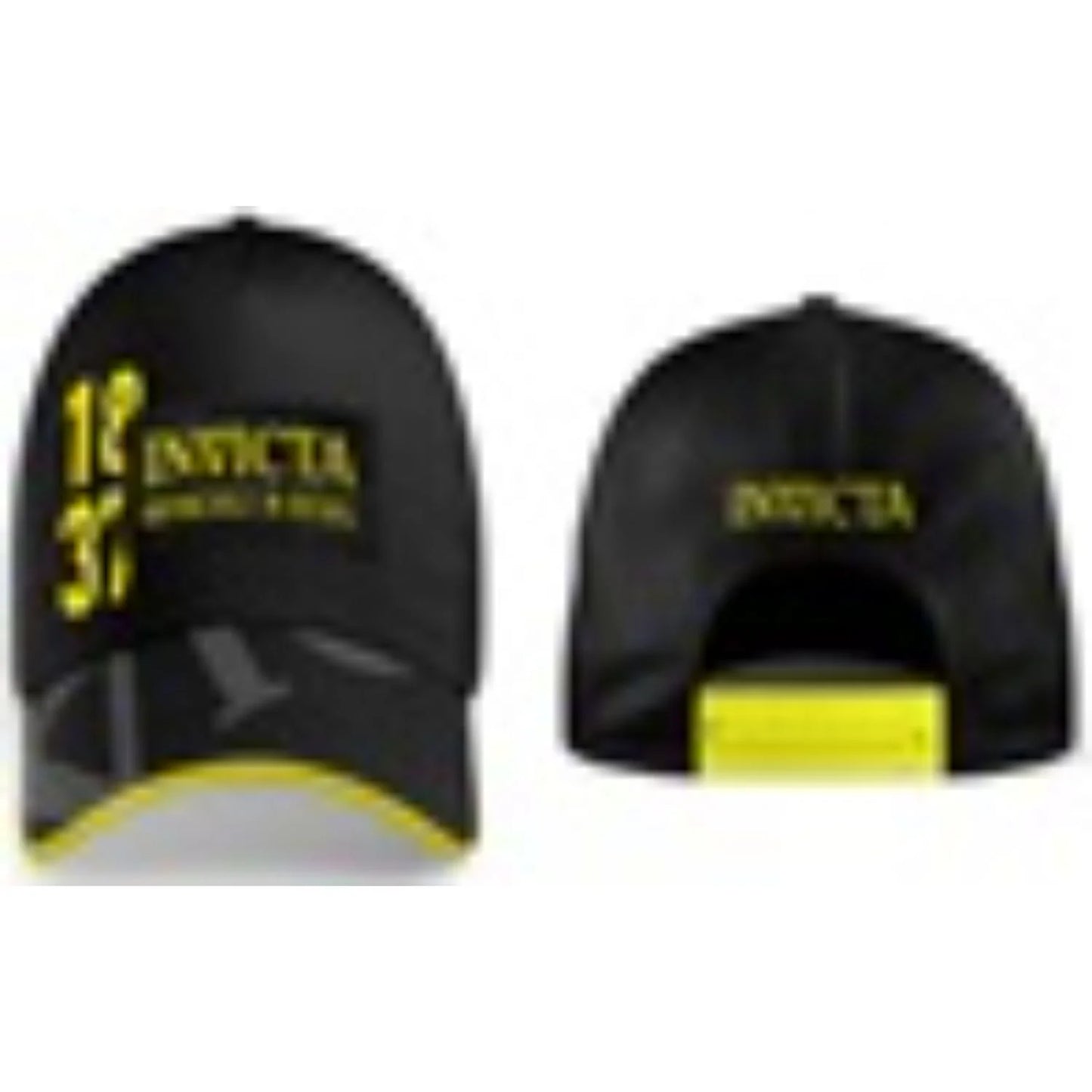 Gorra Invicta Baseball-hat - Black\/yellow