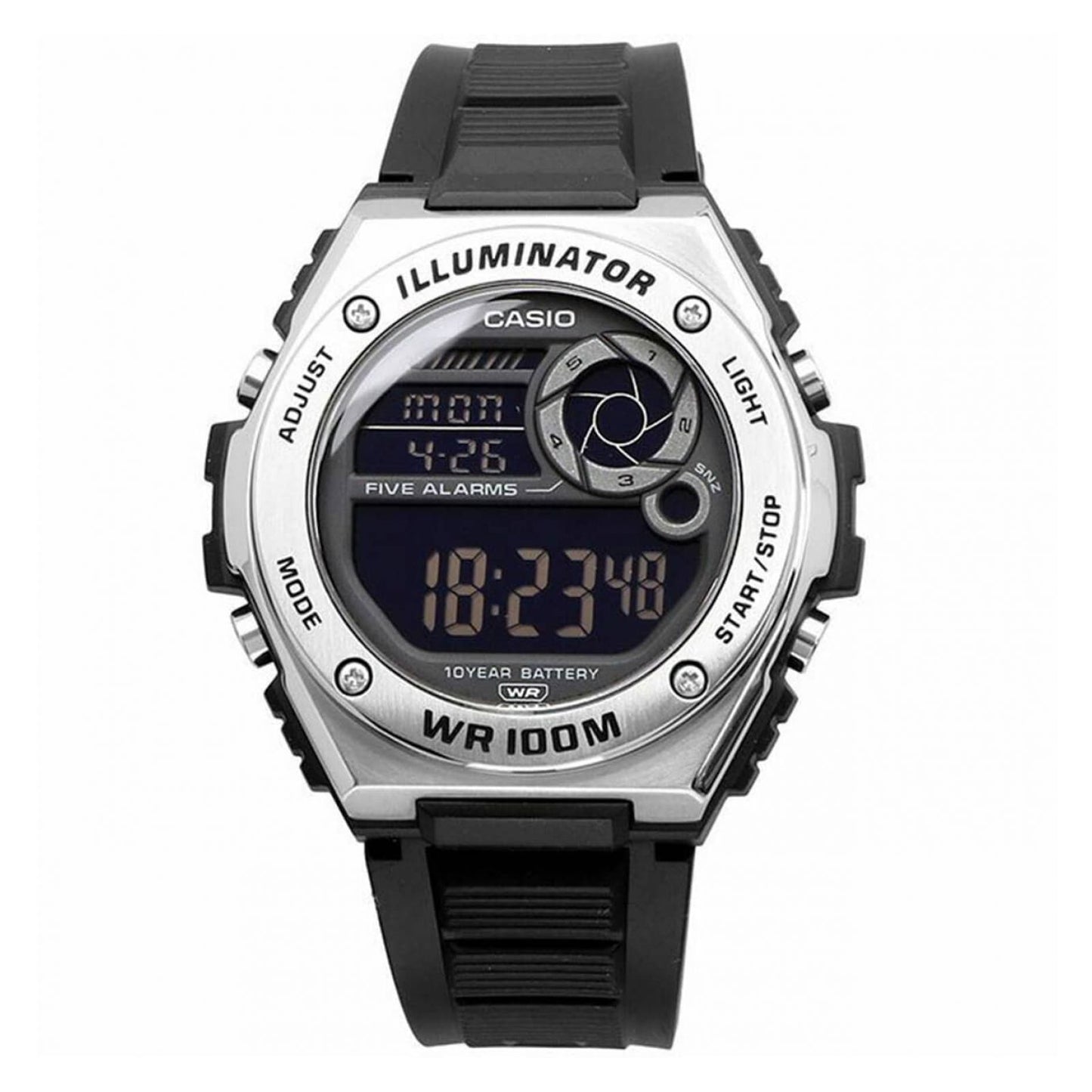 Reloj Casio Iluminator Mwd-100h-1bvdf