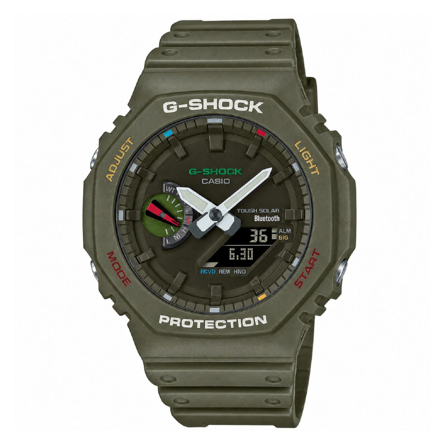 Reloj G-shock Serie 2100 Ga-b2100fc-3adr