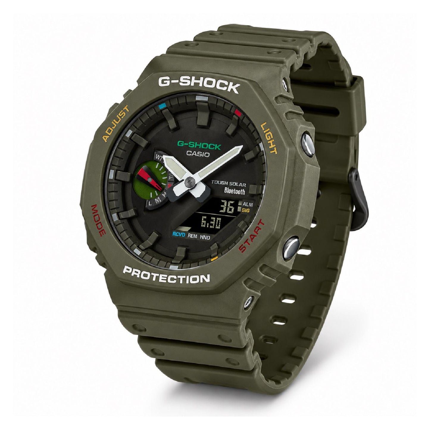 Reloj G-shock Serie 2100 Ga-b2100fc-3adr