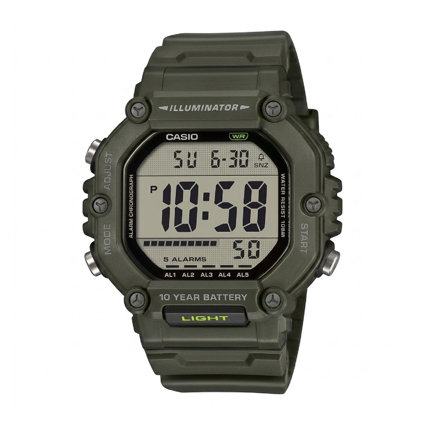 Reloj Casio Timeless Mens Ae-1600hx-3avdf