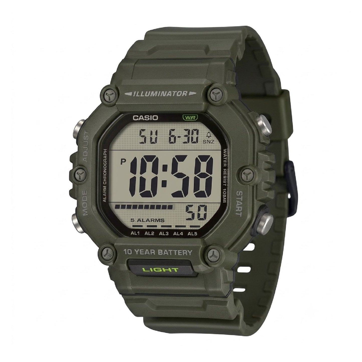 Reloj Casio Timeless Mens Ae-1600hx-3avdf