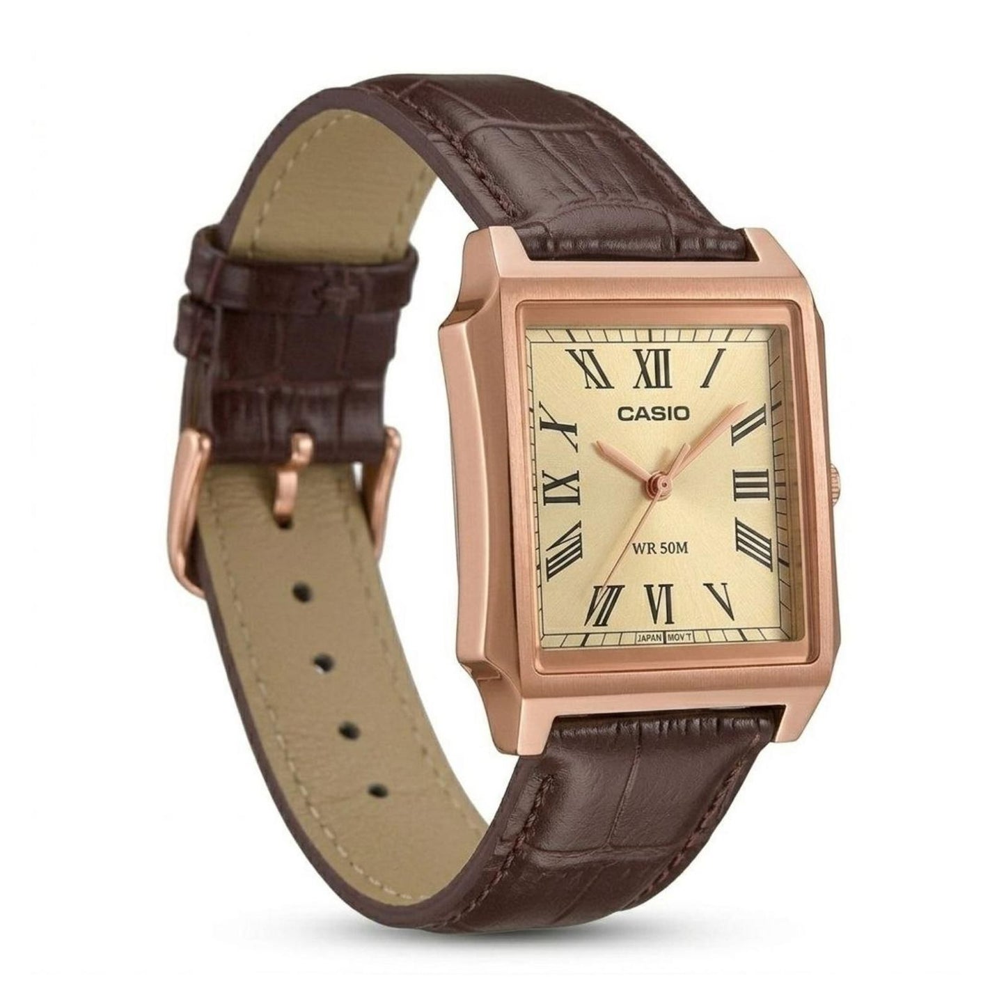 Reloj Casio Mtp-b190 Mtp-b190rgl-9bvdf