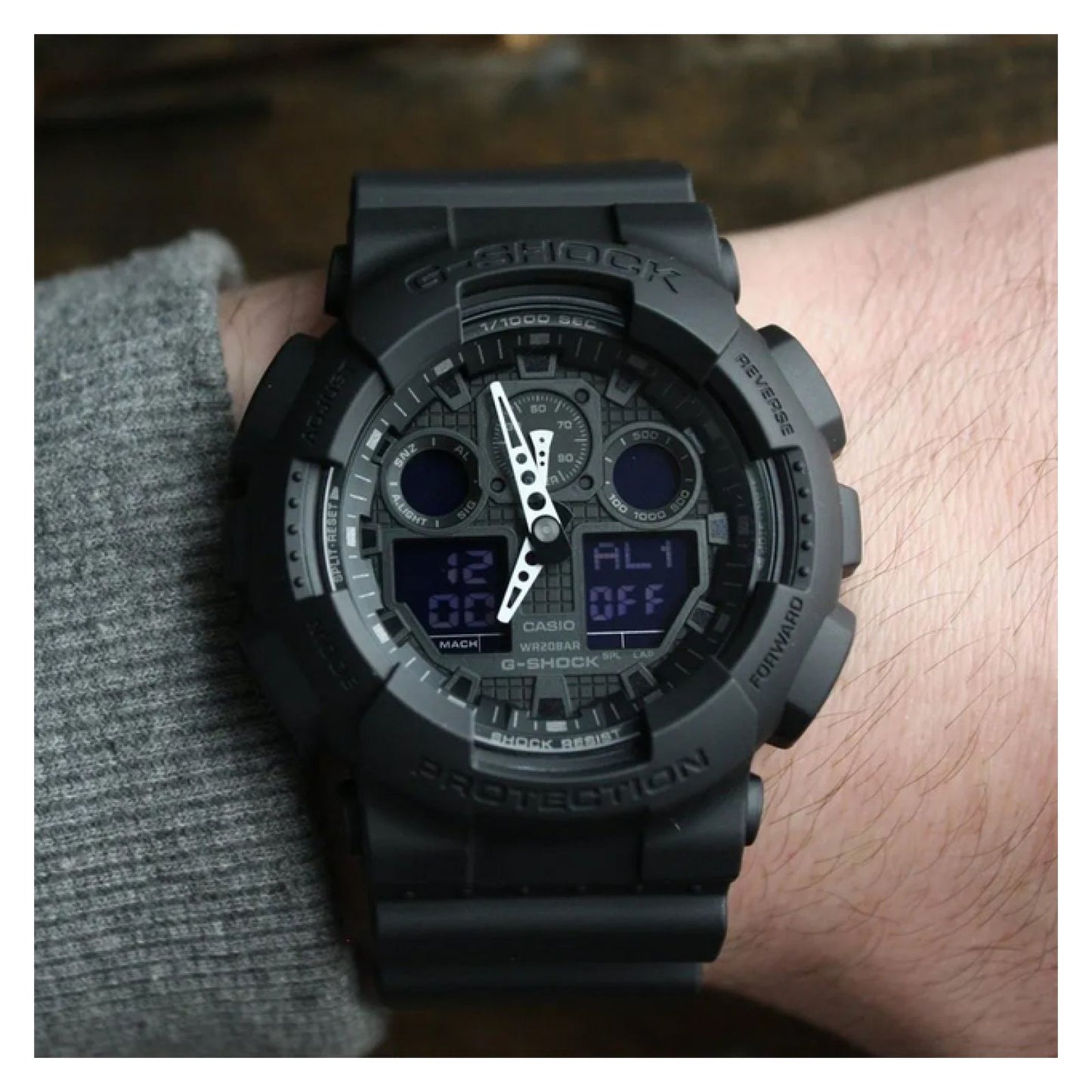 Reloj G-shock Ga_100 Ga-100-1a1dr