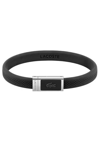Brazalete Lacoste Silicona 2040114 Hombre
