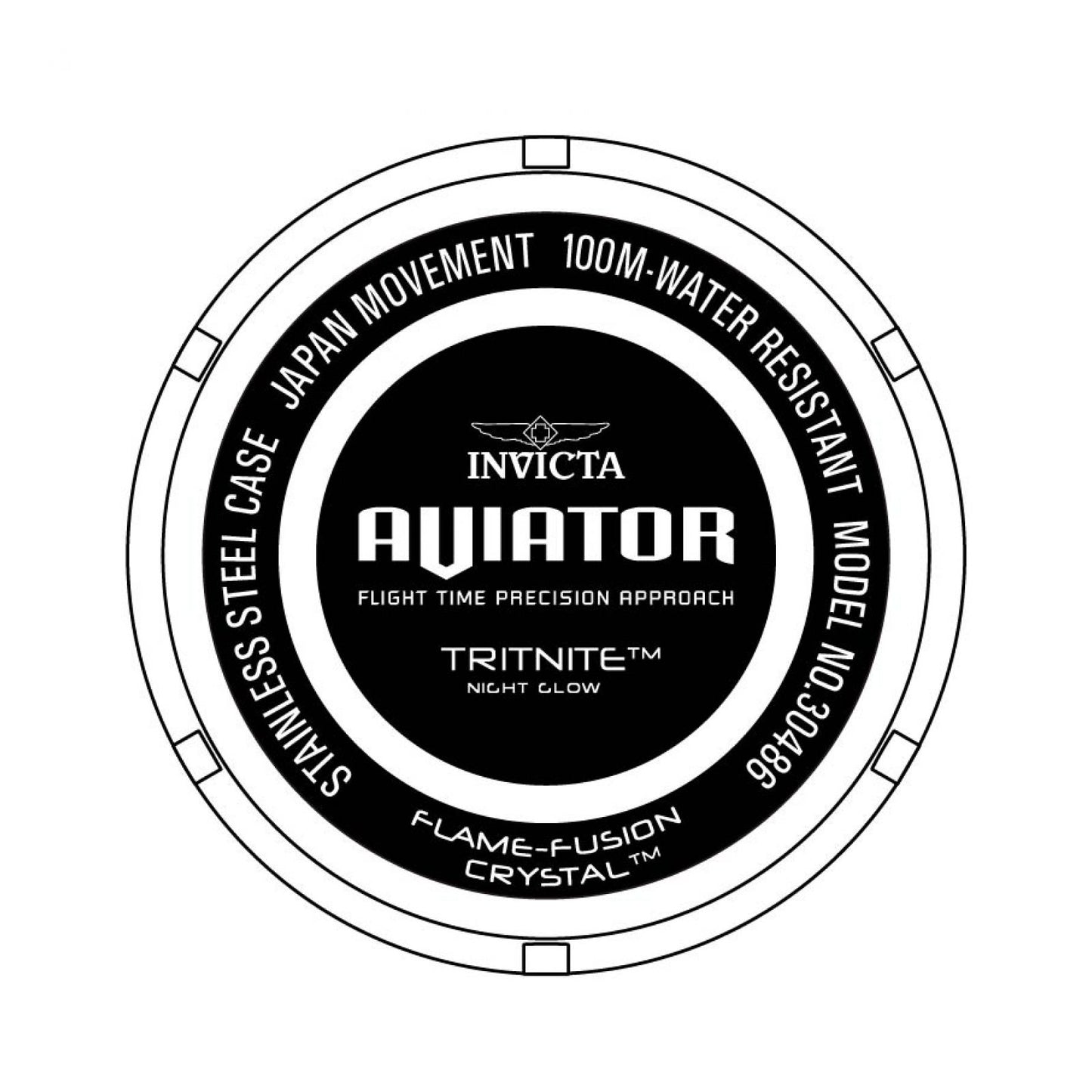 Reloj Invicta Aviator 30486