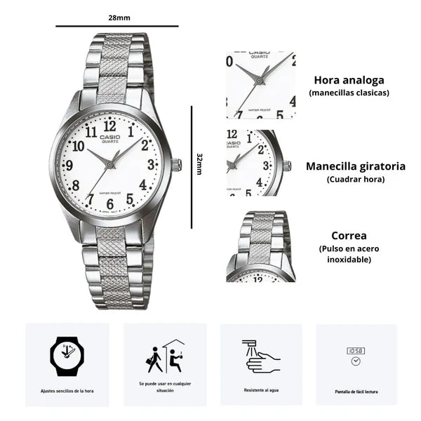 Reloj Casio Ltp-1274d-7b