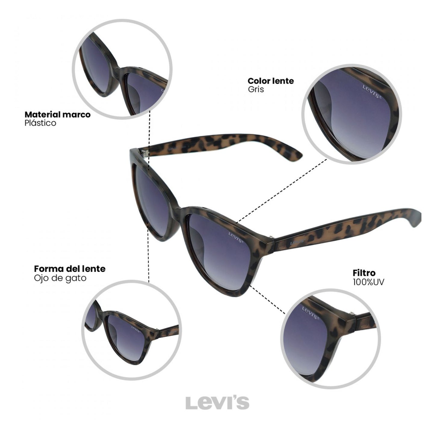 Lentes De Sol Levis Outlook X13056